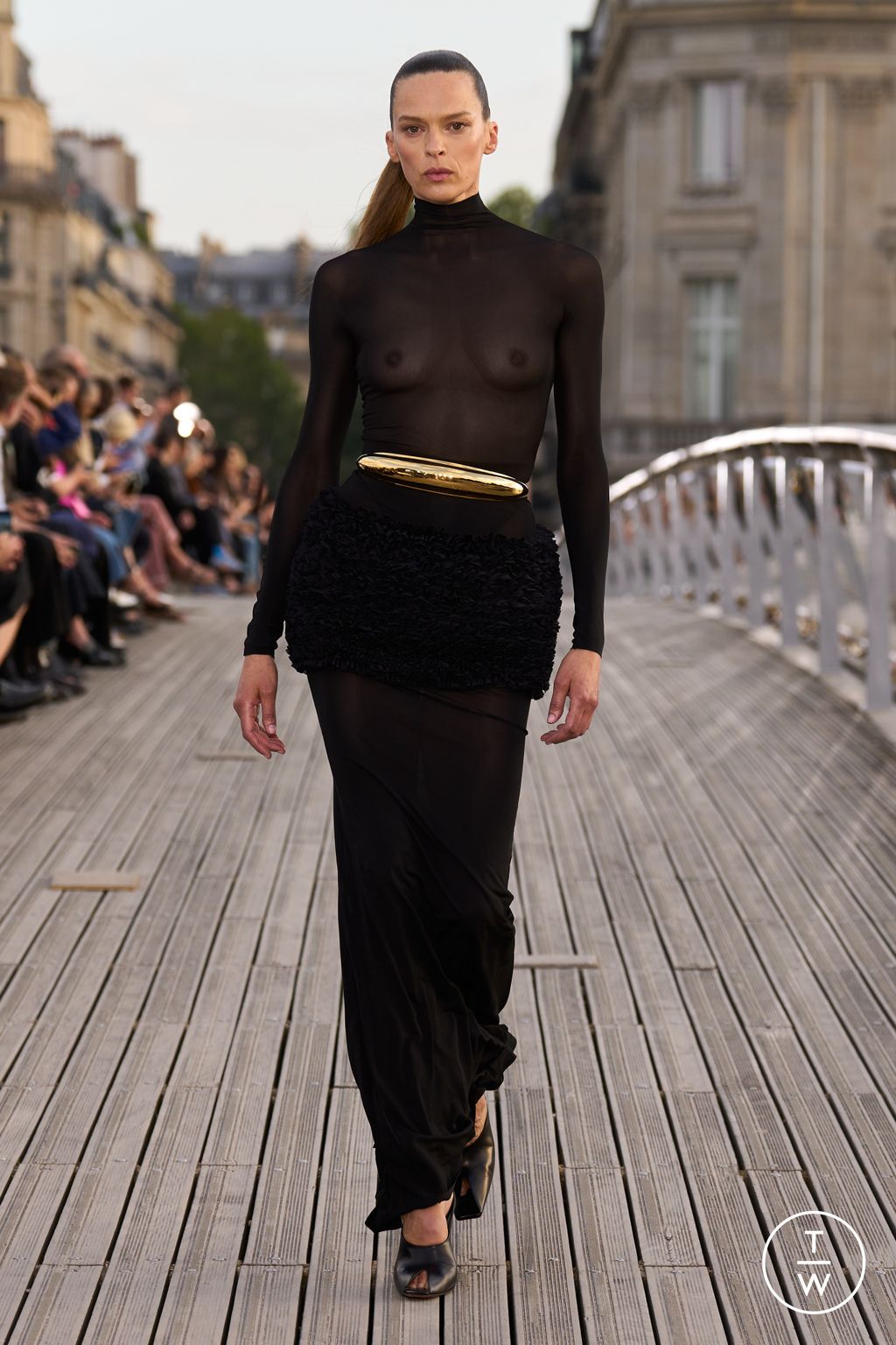 Fashion Week Paris Spring/Summer 2024 look 50 de la collection Alaïa womenswear