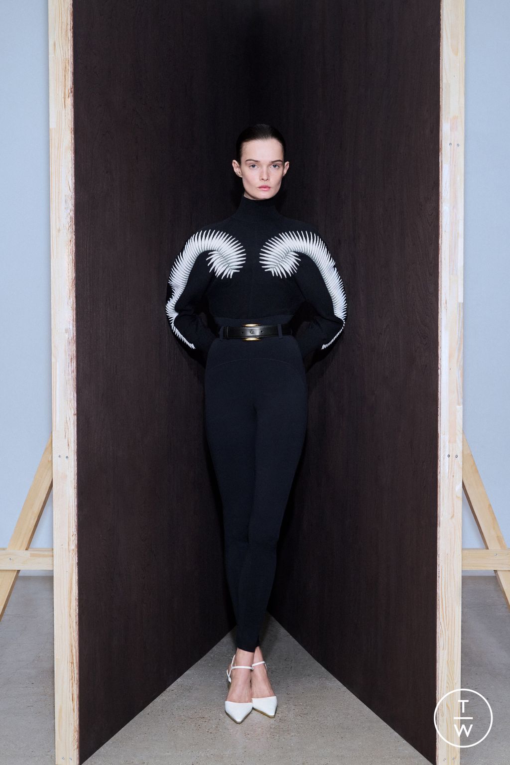 Fashion Week Paris Resort 2026 look 32 de la collection Alaïa womenswear