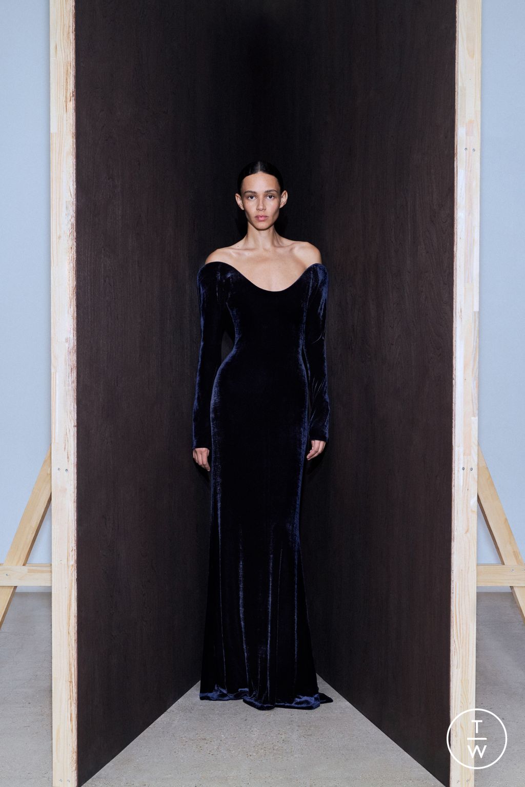 Fashion Week Paris Resort 2026 look 38 de la collection Alaïa womenswear