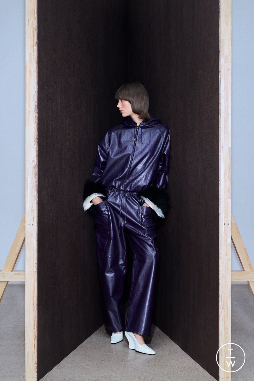 Fashion Week Paris Resort 2026 look 4 from the Alaïa collection 女装