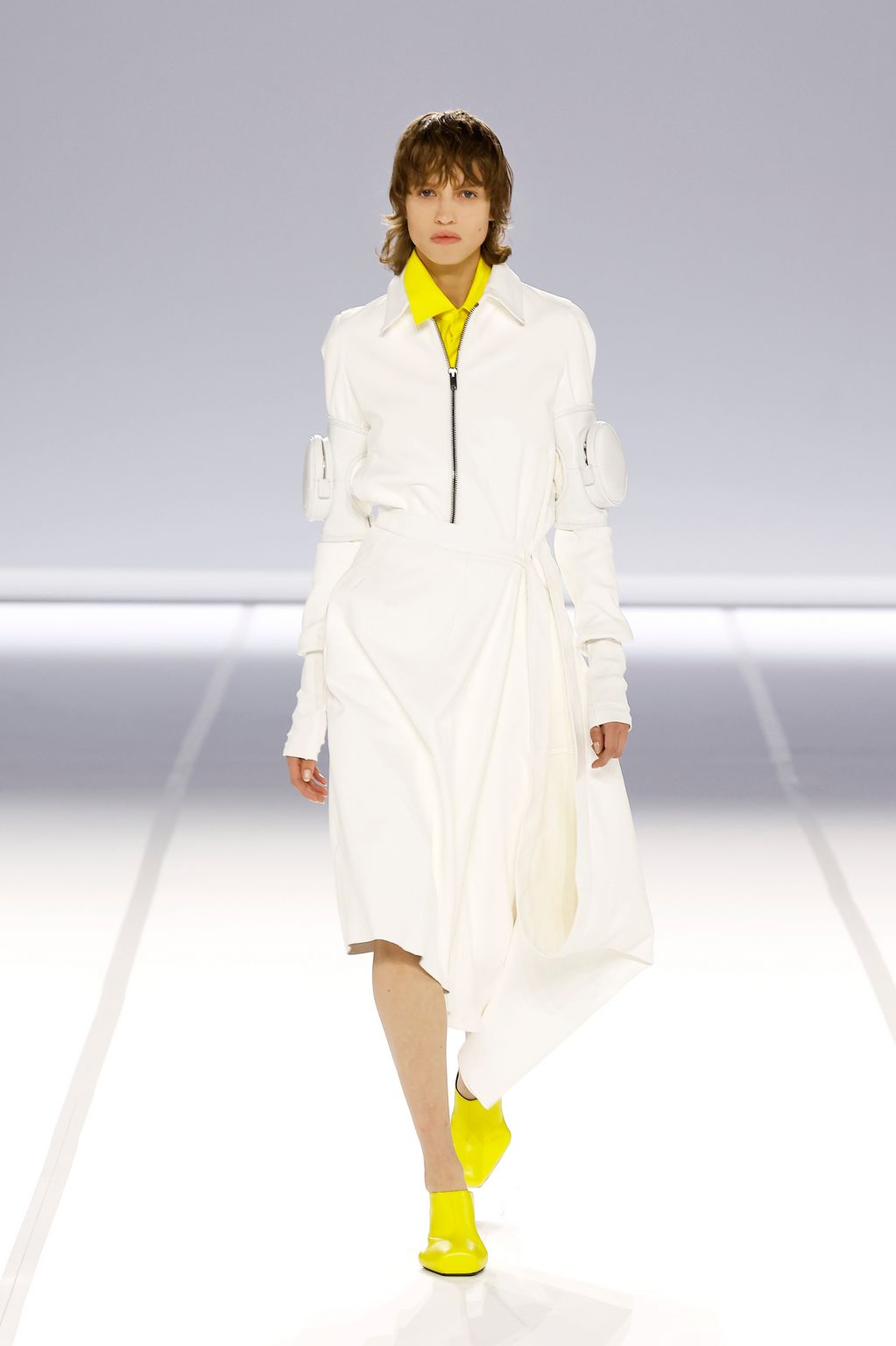 Fashion Week Paris Spring-Summer 2025 look 23 de la collection Alainpaul womenswear