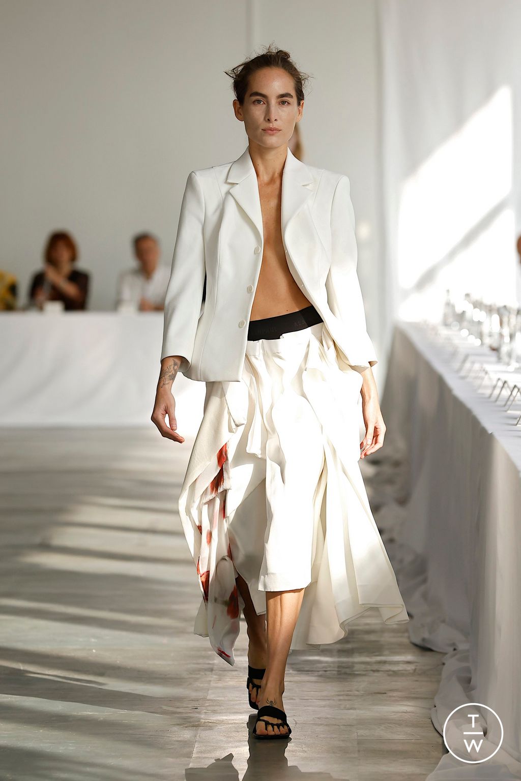 Fashion Week Paris Spring/Summer 2026 look 1 from the Alainpaul collection womenswear