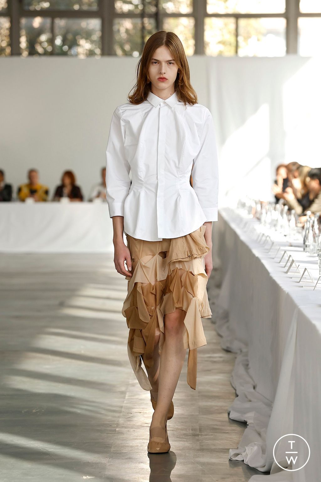 Fashion Week Paris Spring/Summer 2026 look 7 de la collection Alainpaul womenswear