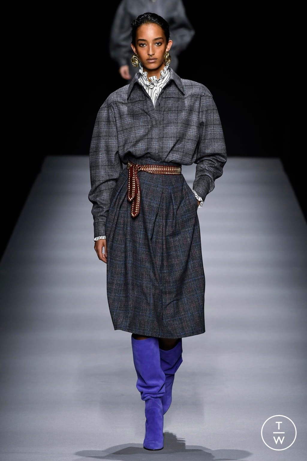 Fashion Week Milan Fall/Winter 2020 look 16 de la collection Alberta Ferretti womenswear
