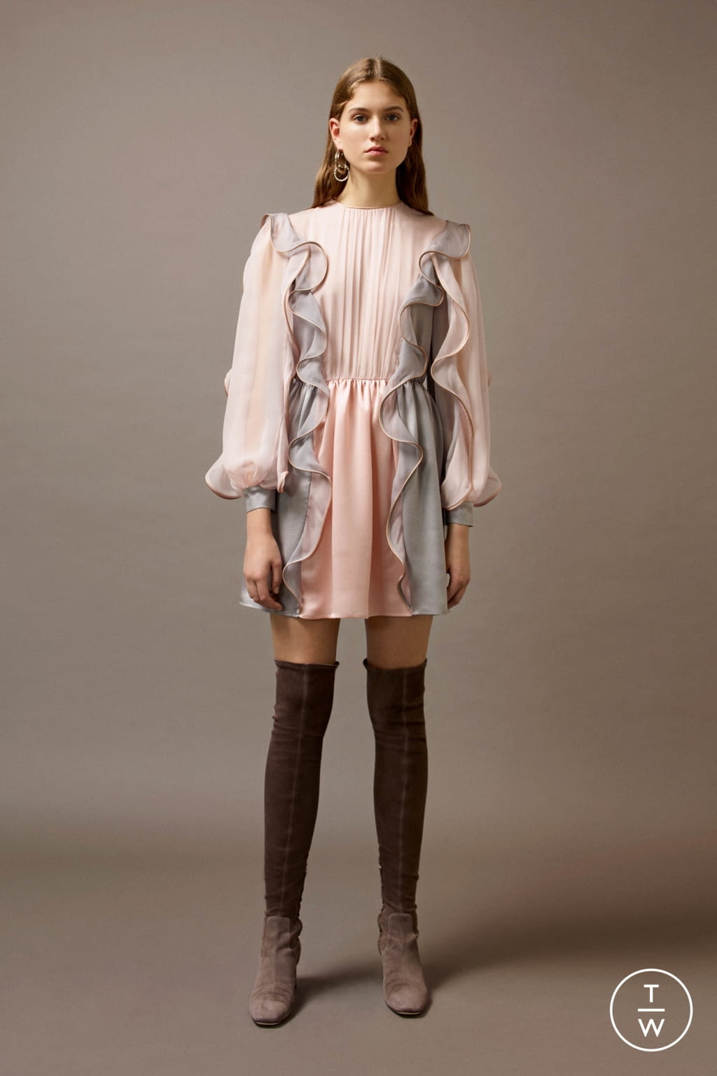Fashion Week Milan Pre-Fall 2019 look 19 de la collection Alberta Ferretti womenswear