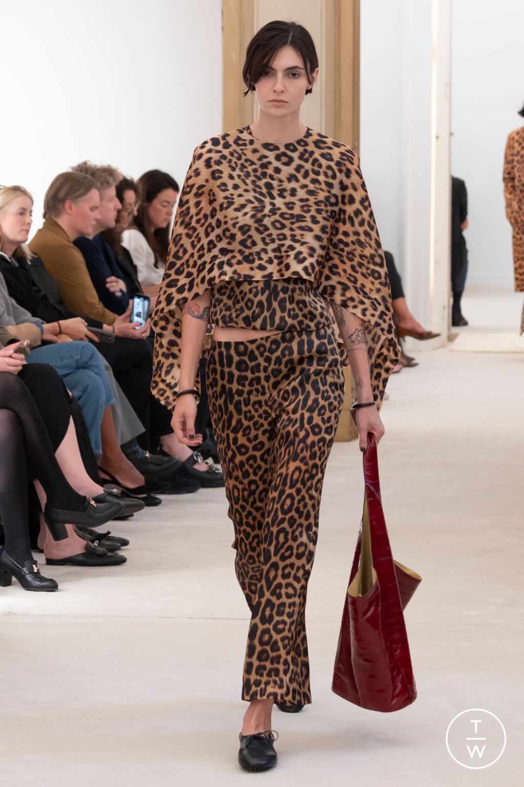 Fashion Week Milan Spring/Summer 2026 look 42 from the Alberta Ferretti collection womenswear