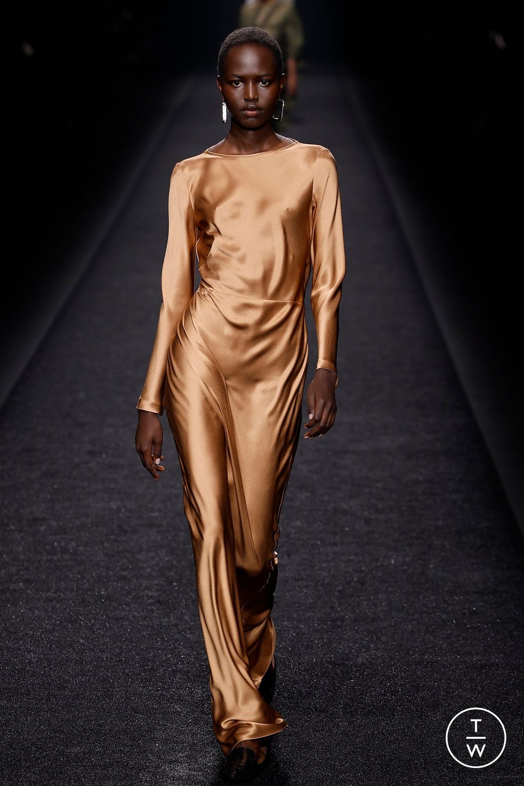 Fashion Week Milan Fall/Winter 2024 look 30 de la collection Alberta Ferretti womenswear