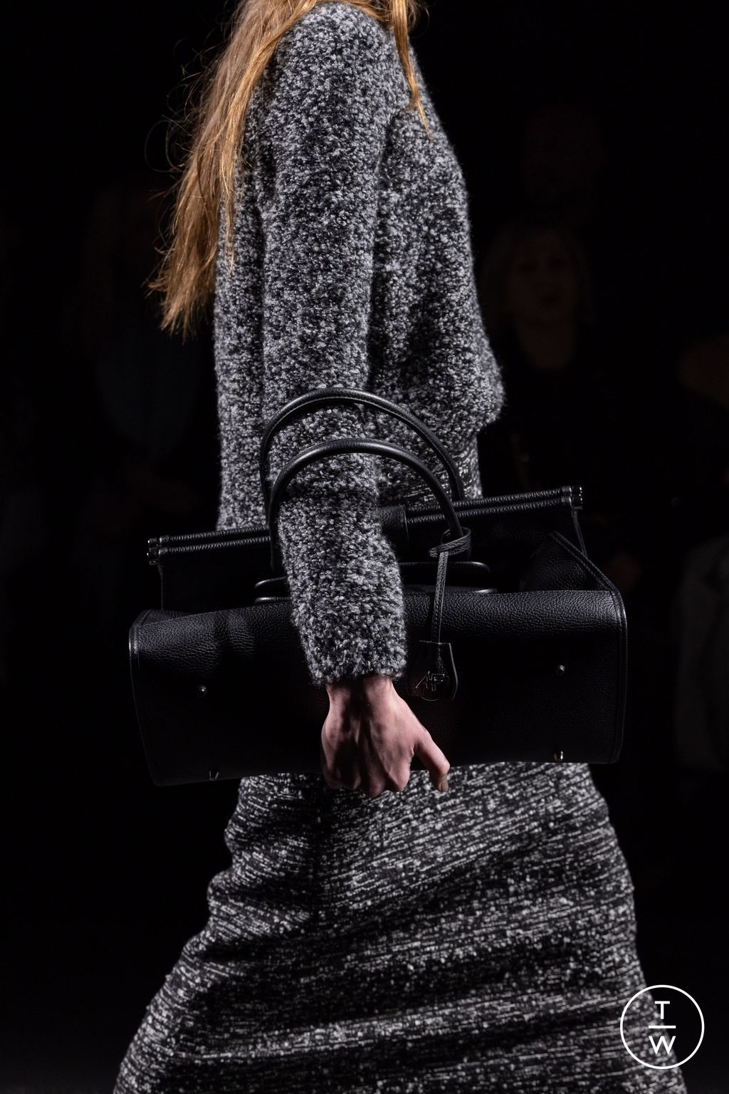Fashion Week Milan Fall/Winter 2024 look 2 de la collection Alberta Ferretti womenswear accessories