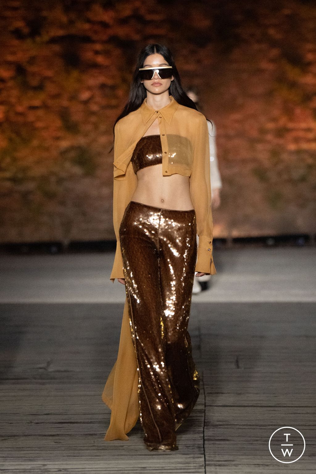 Fashion Week Milan Resort 2024 look 35 de la collection Alberta Ferretti womenswear