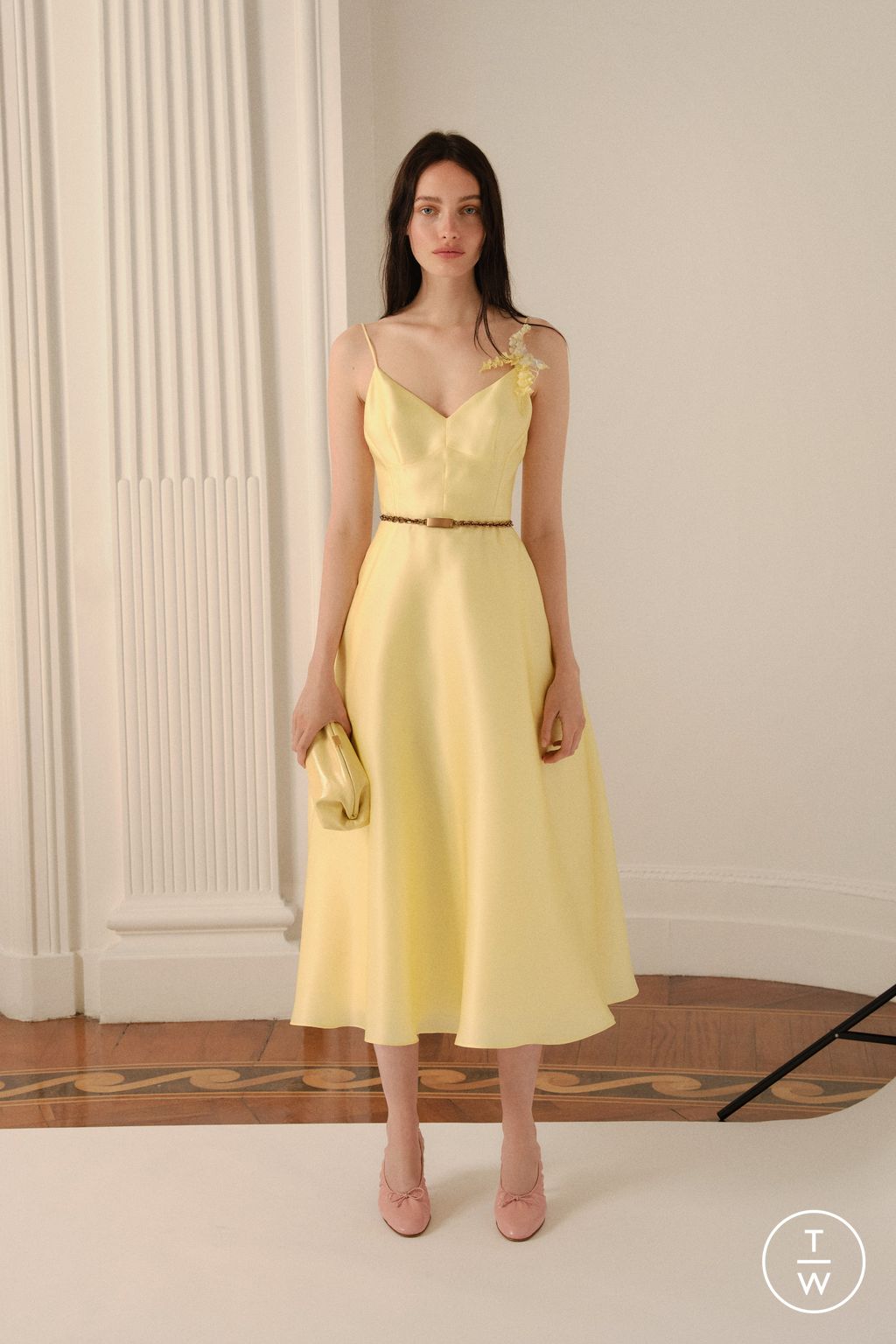 Fashion Week Milan Resort 2026 look 5 from the Alberta Ferretti collection womenswear
