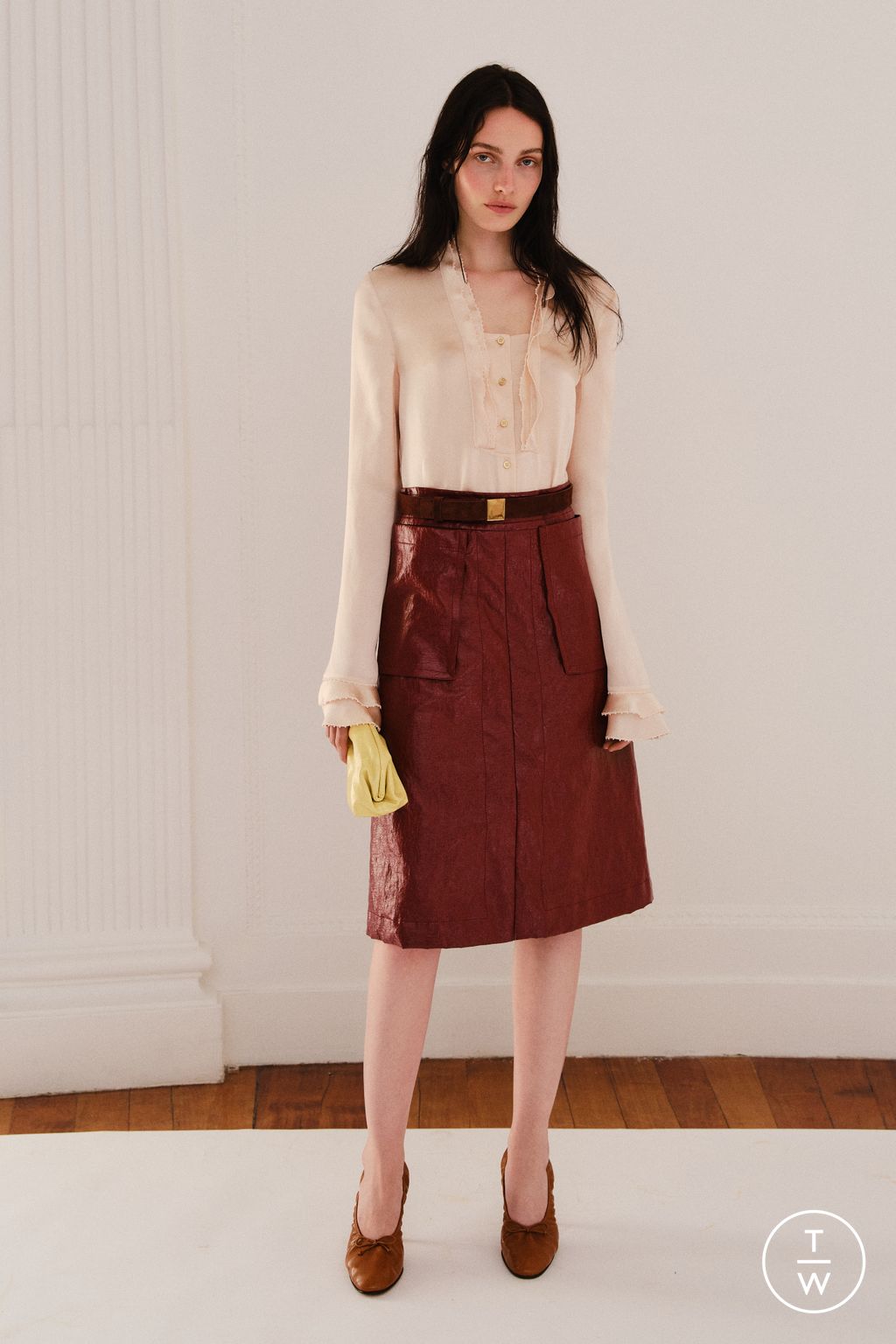 Fashion Week Milan Resort 2026 look 9 from the Alberta Ferretti collection womenswear