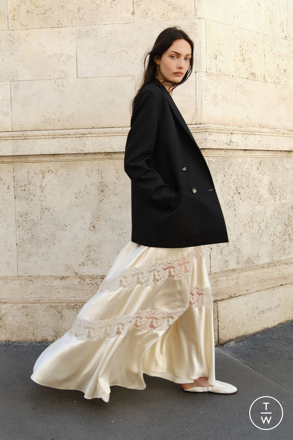 Fashion Week Milan Resort 2026 look 13 from the Alberta Ferretti collection womenswear