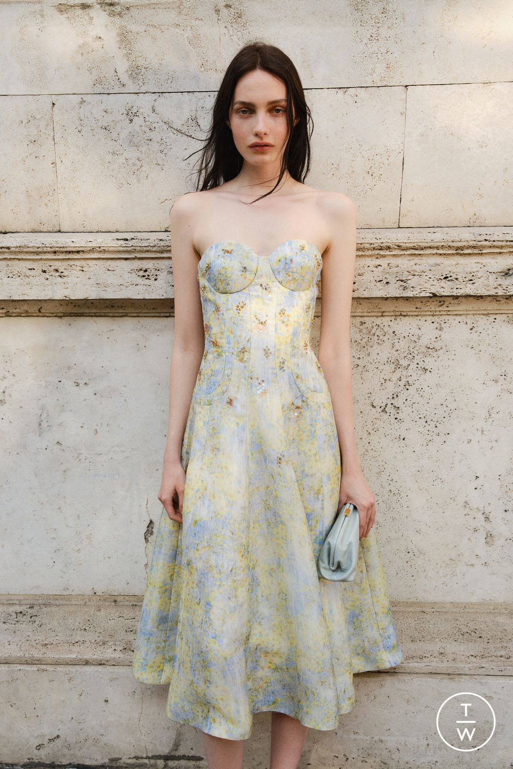 Fashion Week Milan Resort 2026 look 18 from the Alberta Ferretti collection womenswear