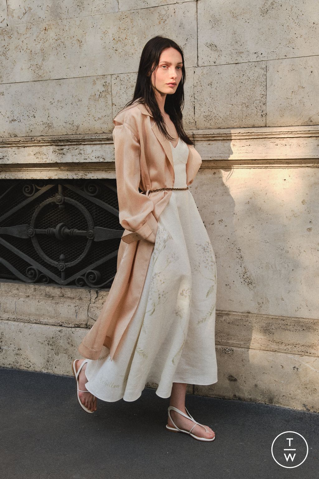 Fashion Week Milan Resort 2026 look 24 from the Alberta Ferretti collection womenswear