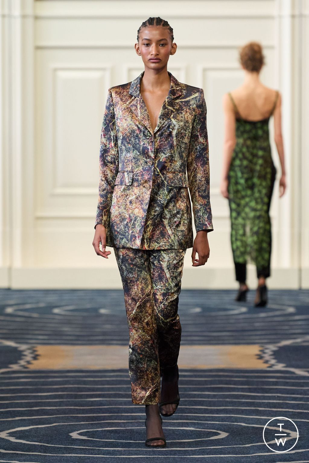 Fashion Week New York Fall/Winter 2024 look 2 de la collection Alejandra Alonso Rojas womenswear