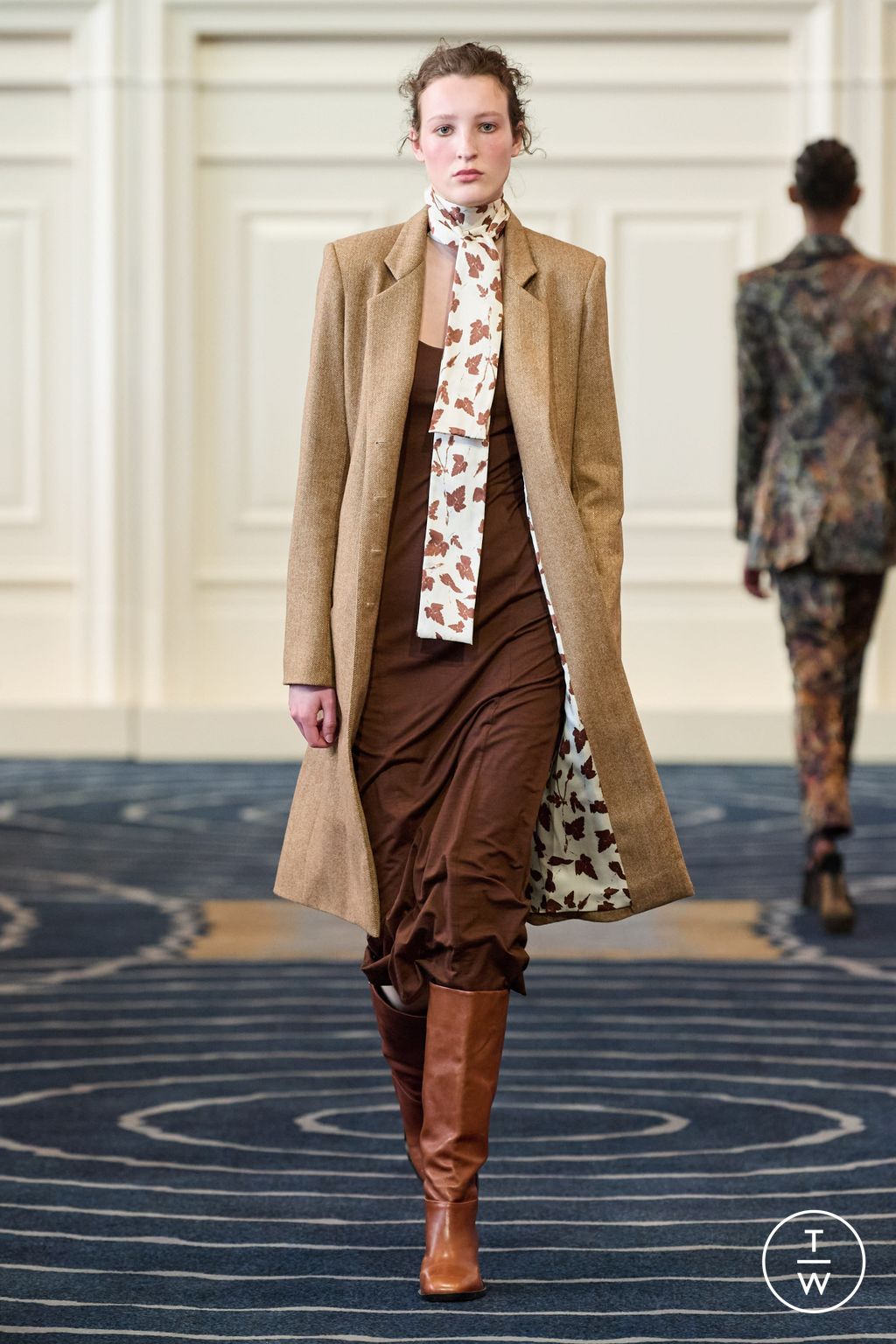 Fashion Week New York Fall/Winter 2024 look 3 from the Alejandra Alonso Rojas collection womenswear