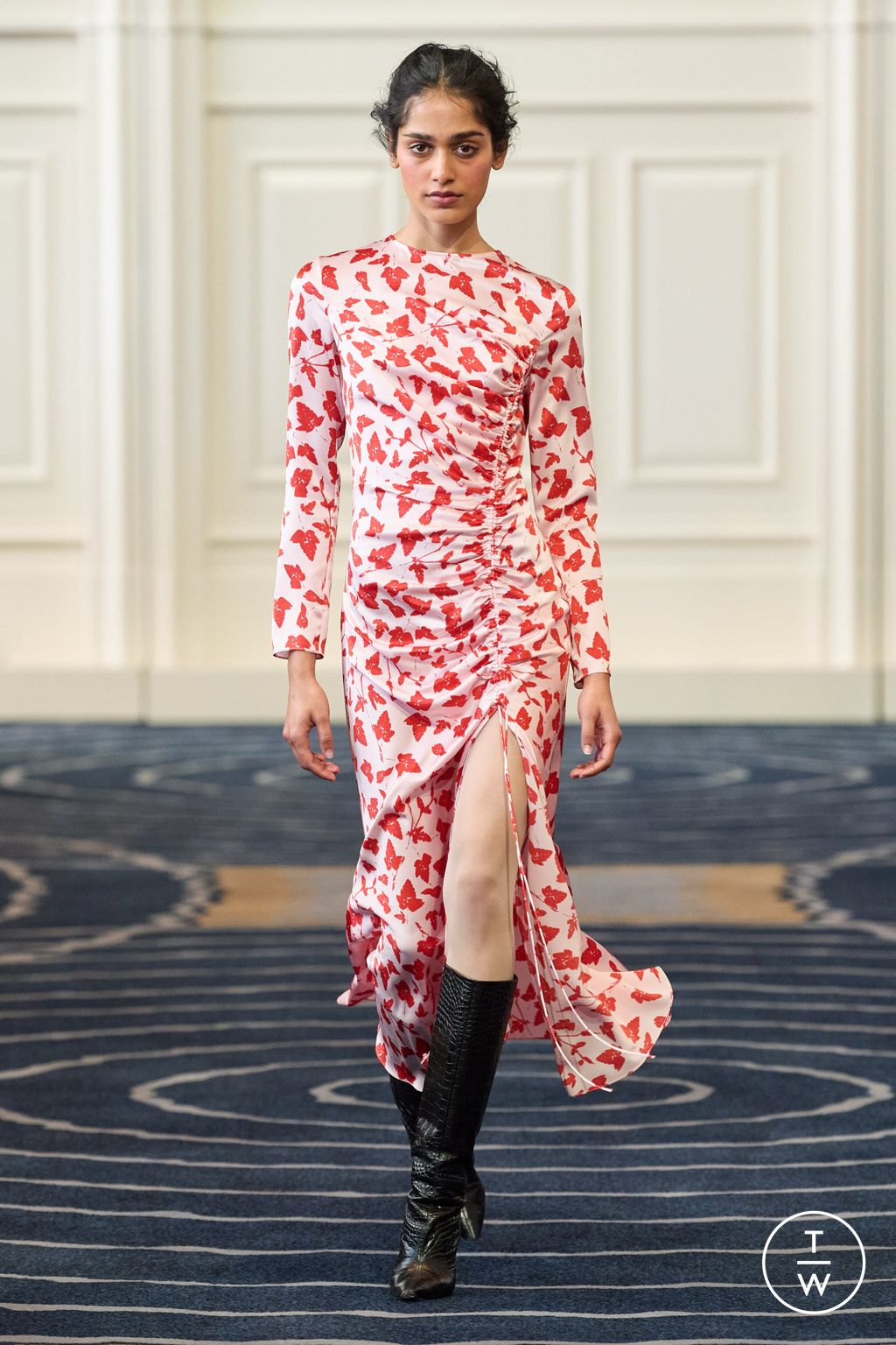 Fashion Week New York Fall/Winter 2024 look 4 de la collection Alejandra Alonso Rojas womenswear