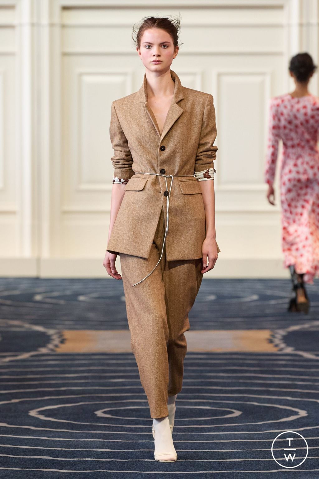 Fashion Week New York Fall/Winter 2024 look 5 de la collection Alejandra Alonso Rojas womenswear