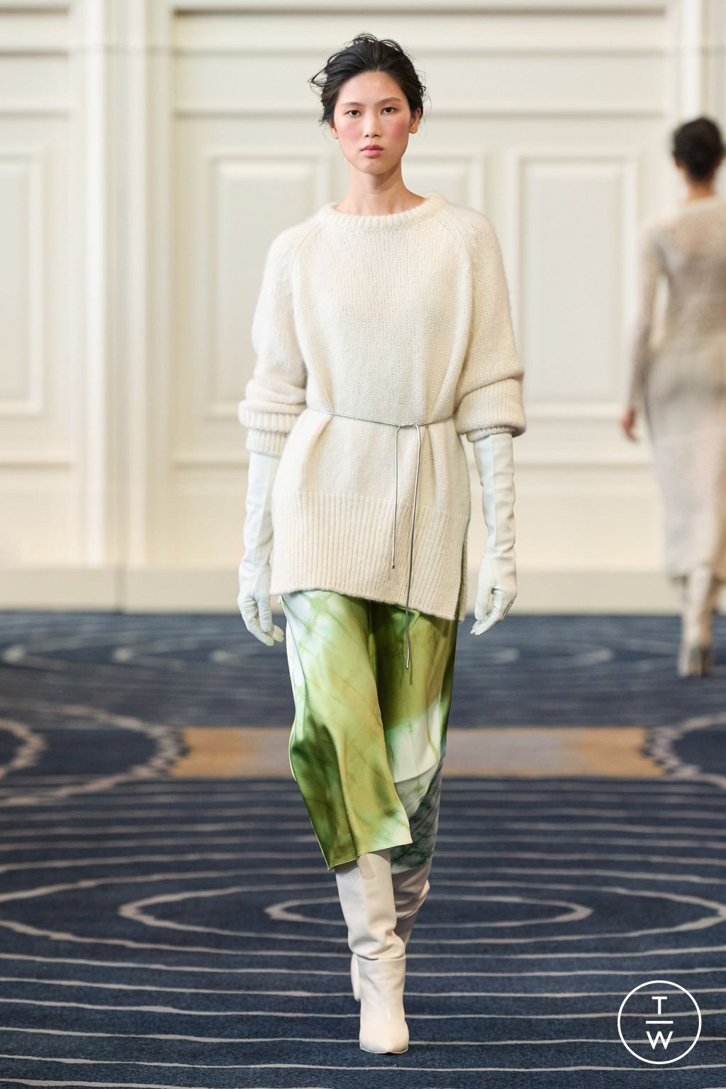 Fashion Week New York Fall/Winter 2024 look 14 de la collection Alejandra Alonso Rojas womenswear
