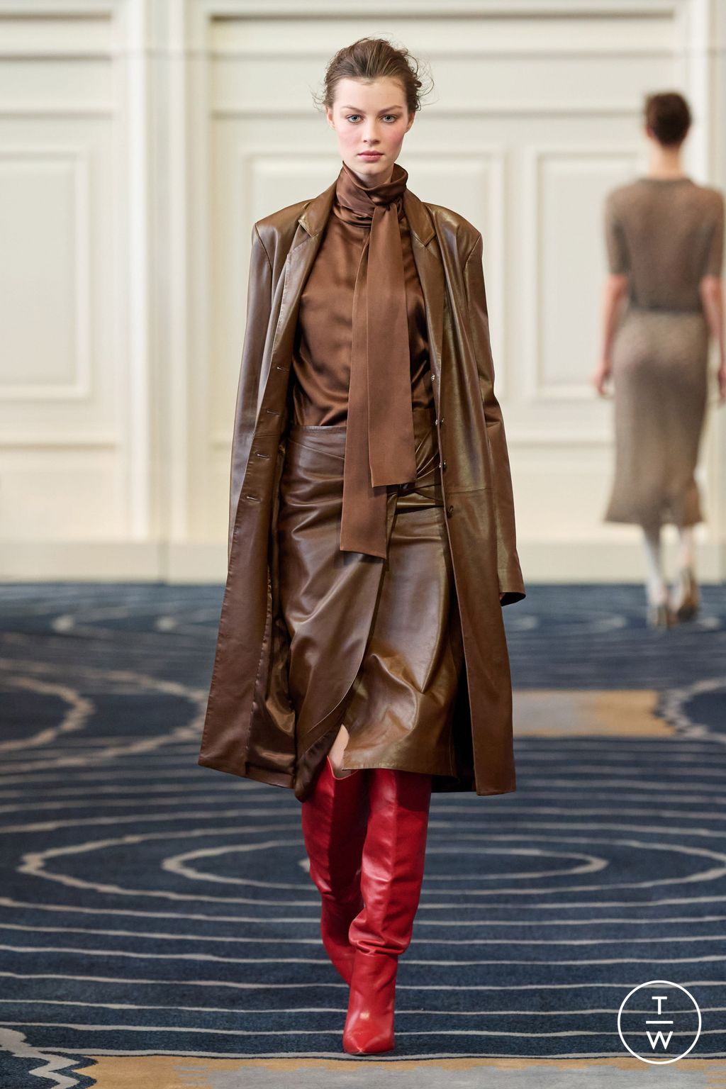 Fashion Week New York Fall/Winter 2024 look 16 de la collection Alejandra Alonso Rojas womenswear