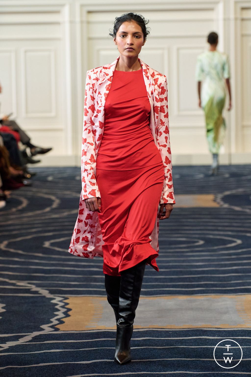 Fashion Week New York Fall/Winter 2024 look 18 from the Alejandra Alonso Rojas collection womenswear