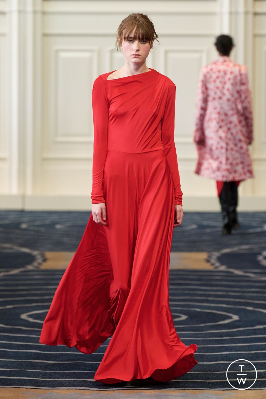 Fashion Week New York Fall/Winter 2024 look 19 from the Alejandra Alonso Rojas collection womenswear