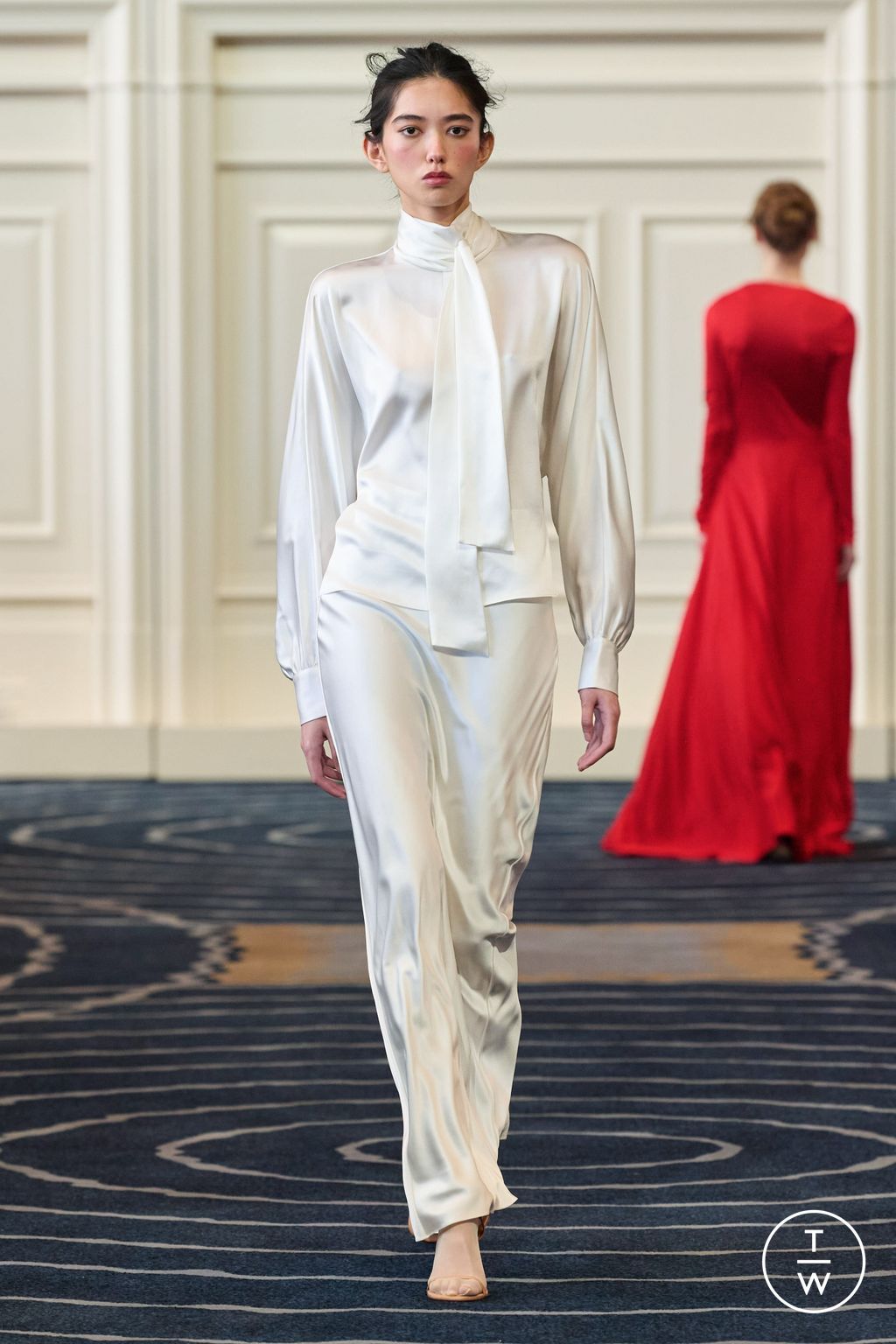 Fashion Week New York Fall/Winter 2024 look 20 de la collection Alejandra Alonso Rojas womenswear