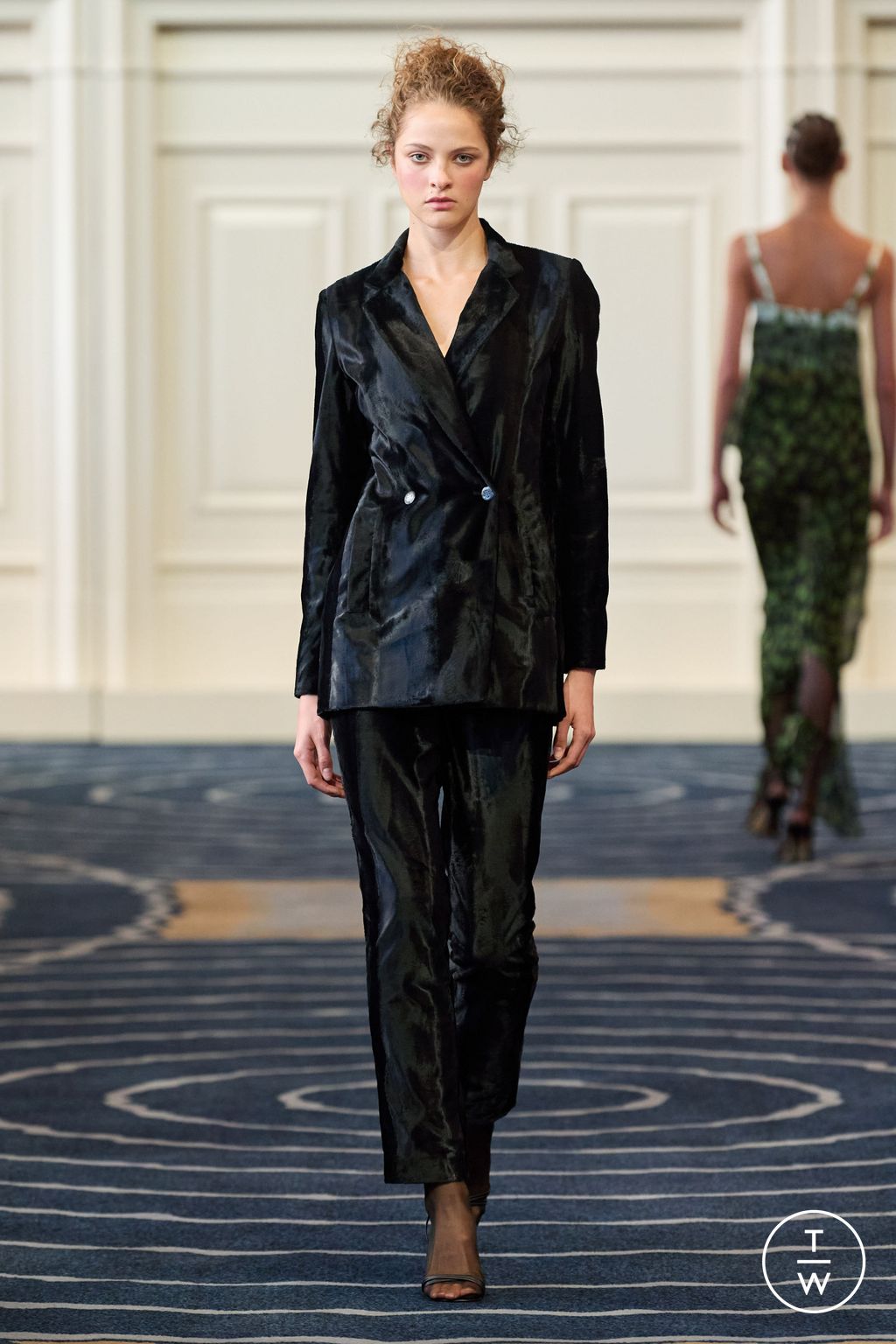 Fashion Week New York Fall/Winter 2024 look 26 from the Alejandra Alonso Rojas collection womenswear