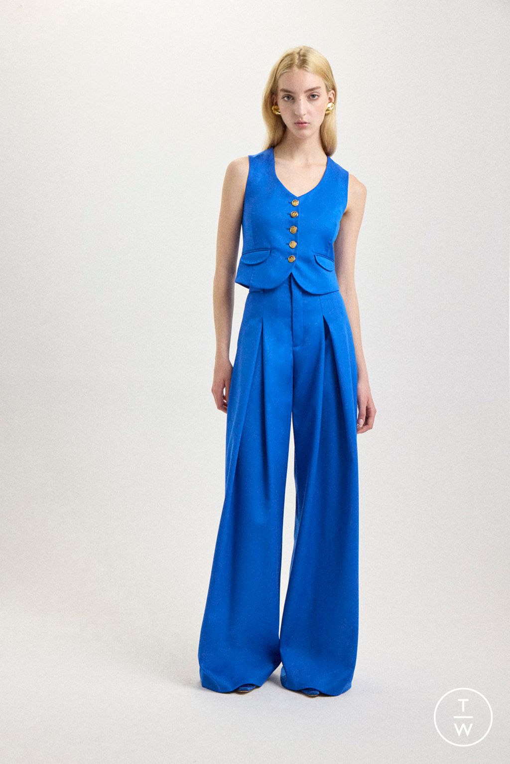 Fashion Week New York Resort 2025 look 10 from the Alejandra Alonso Rojas collection womenswear