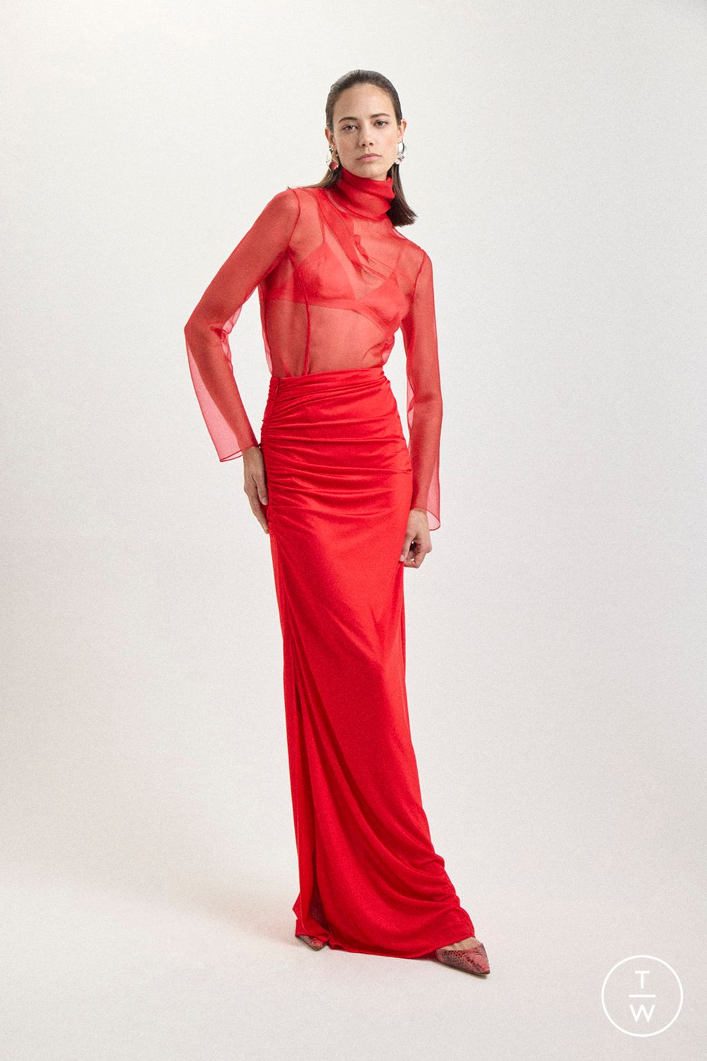 Fashion Week New York Resort 2025 look 3 from the Alejandra Alonso Rojas collection 女装