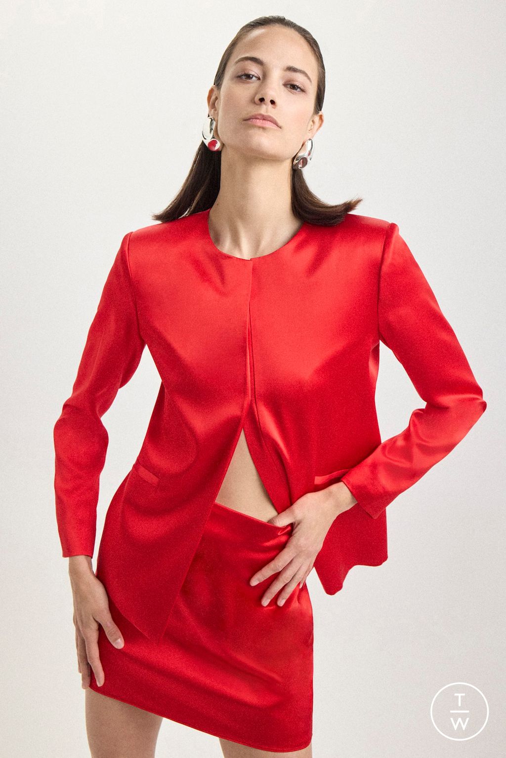 Fashion Week New York Resort 2025 look 31 from the Alejandra Alonso Rojas collection womenswear