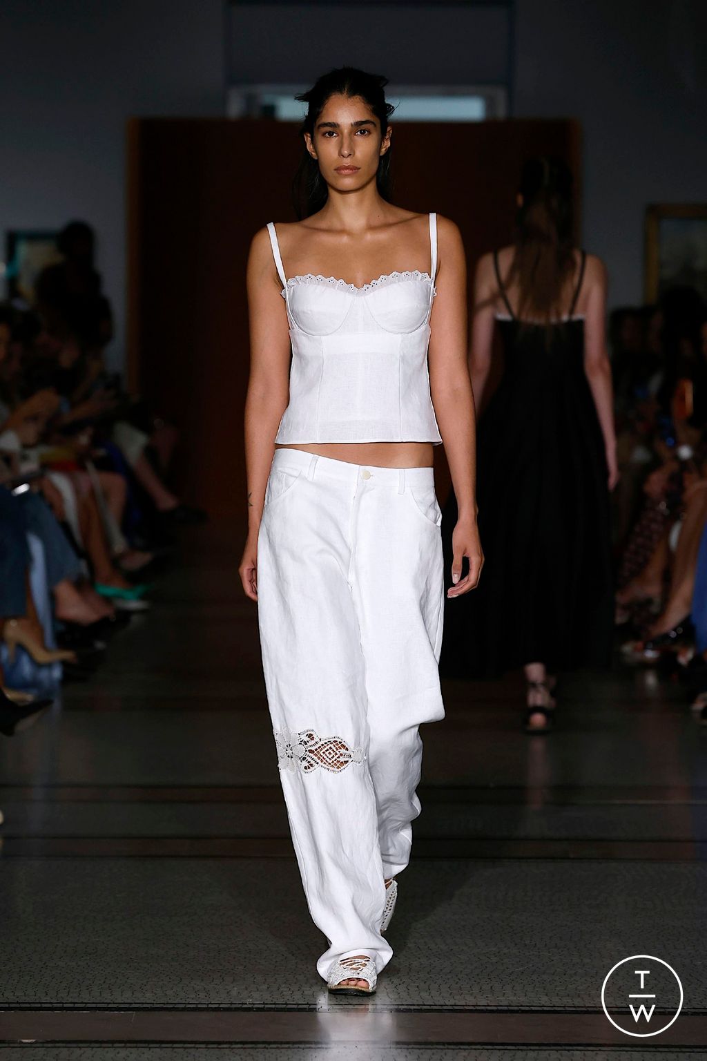 Fashion Week New York Spring-Summer 2025 look 4 from the Alejandra Alonso Rojas collection womenswear