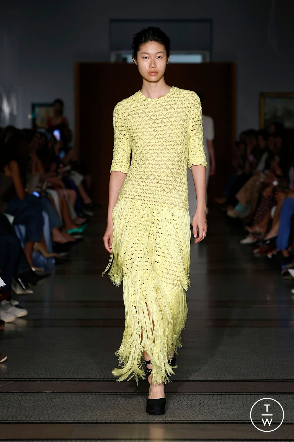 Fashion Week New York Spring-Summer 2025 look 11 from the Alejandra Alonso Rojas collection 女装