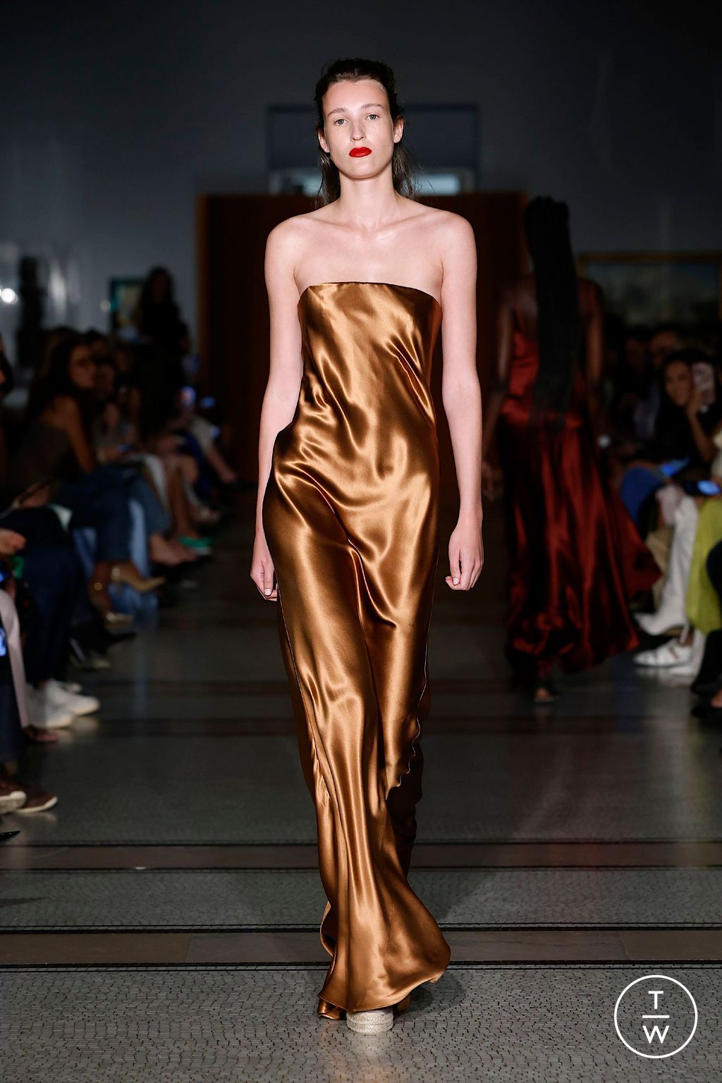 Fashion Week New York Spring-Summer 2025 look 17 from the Alejandra Alonso Rojas collection 女装