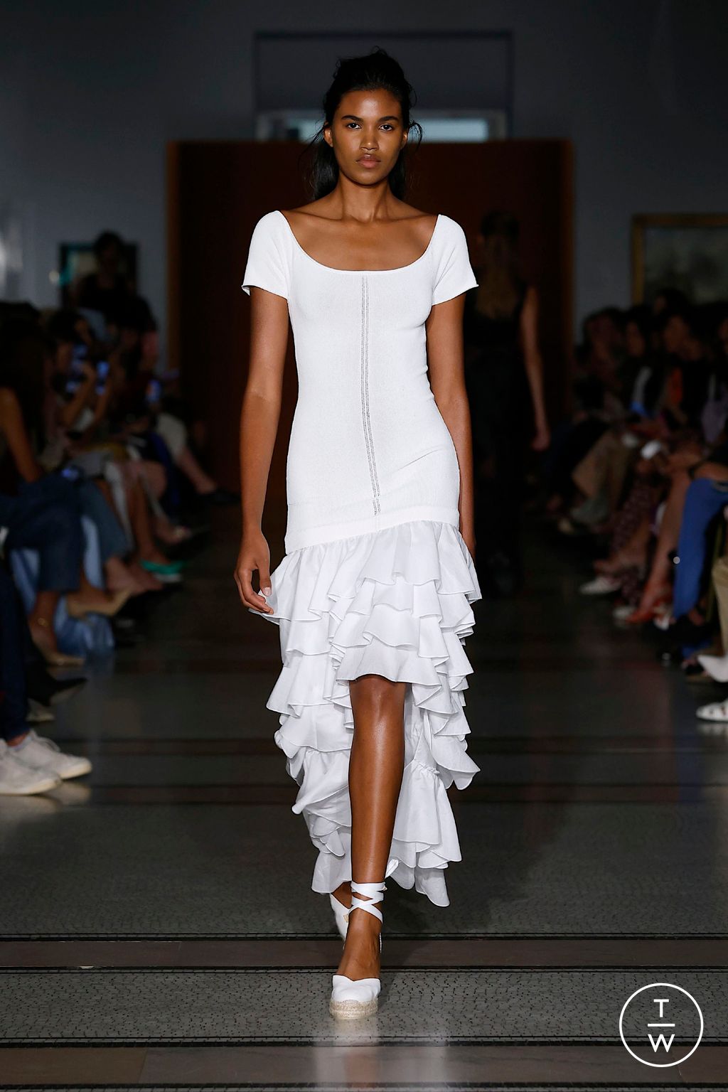 Fashion Week New York Spring-Summer 2025 look 19 from the Alejandra Alonso Rojas collection womenswear