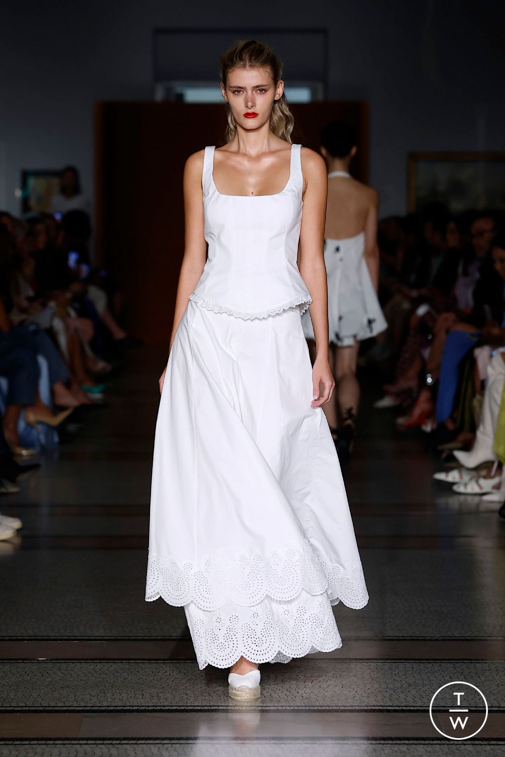 Fashion Week New York Spring-Summer 2025 look 22 from the Alejandra Alonso Rojas collection 女装