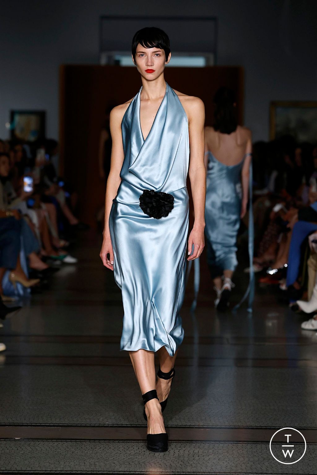 Fashion Week New York Spring-Summer 2025 look 27 from the Alejandra Alonso Rojas collection 女装