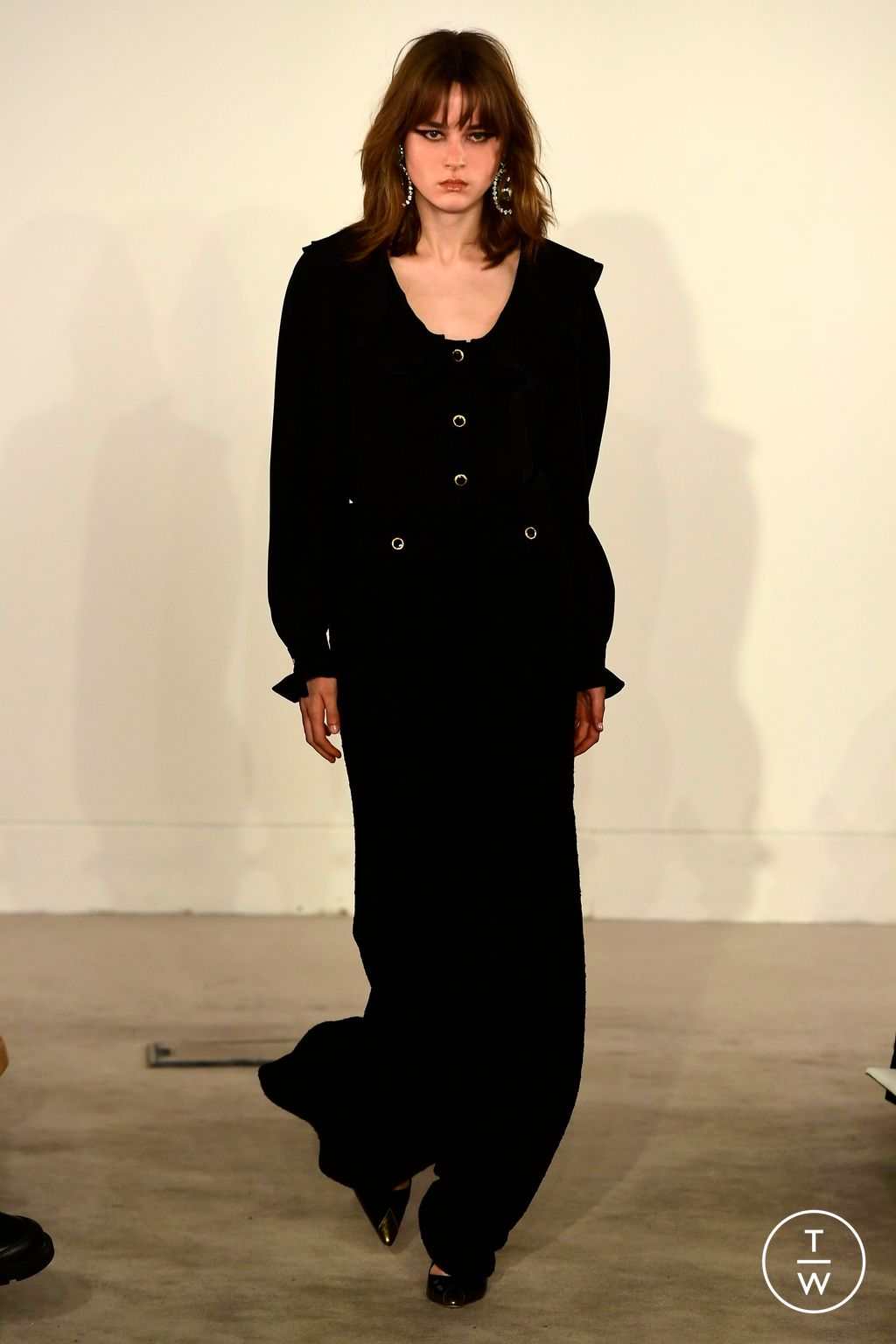 Fashion Week Paris Fall/Winter 2023 look 20 from the Alessandra Rich collection womenswear