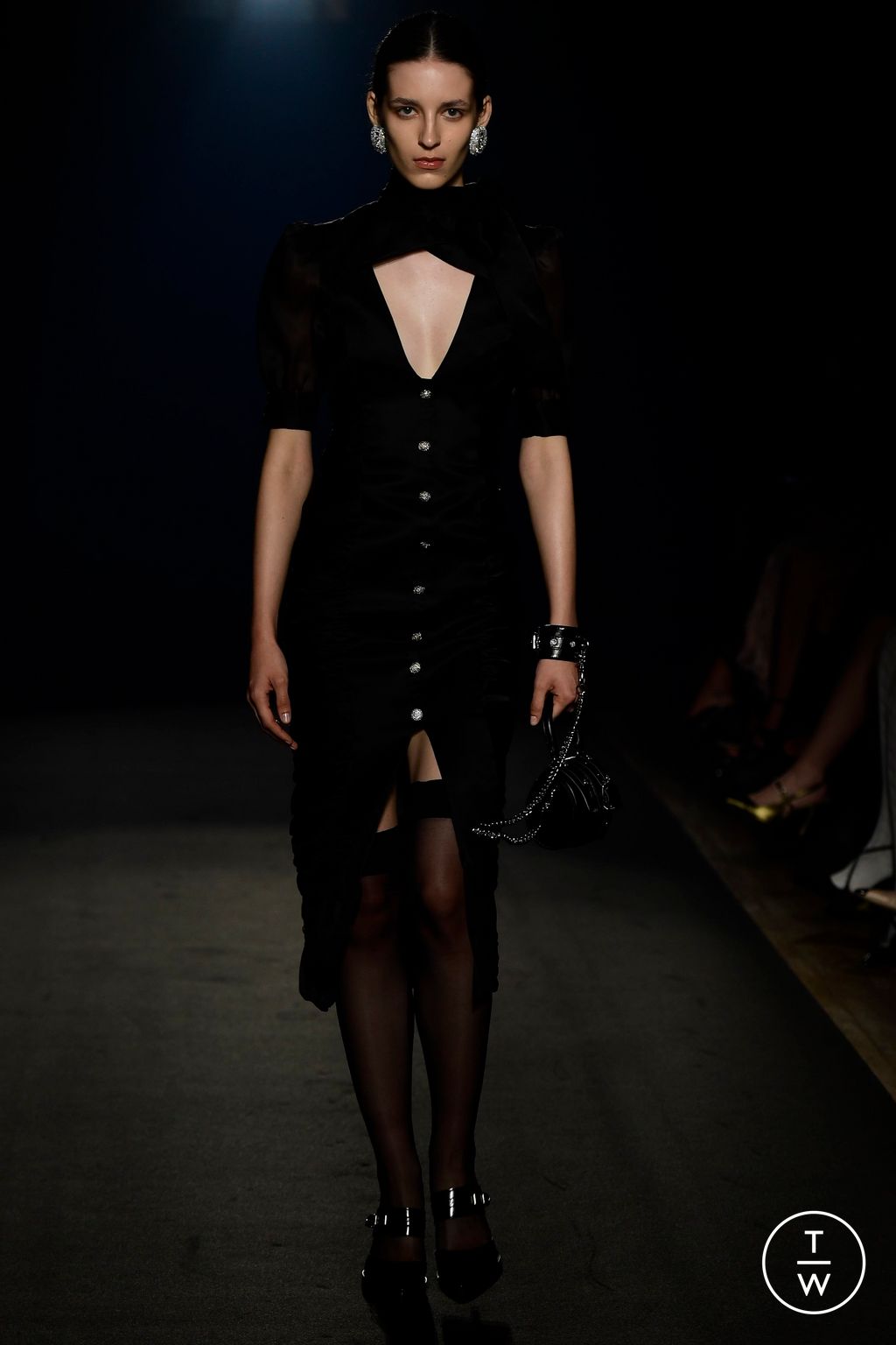 Fashion Week Paris Spring/Summer 2024 look 2 de la collection Alessandra Rich womenswear