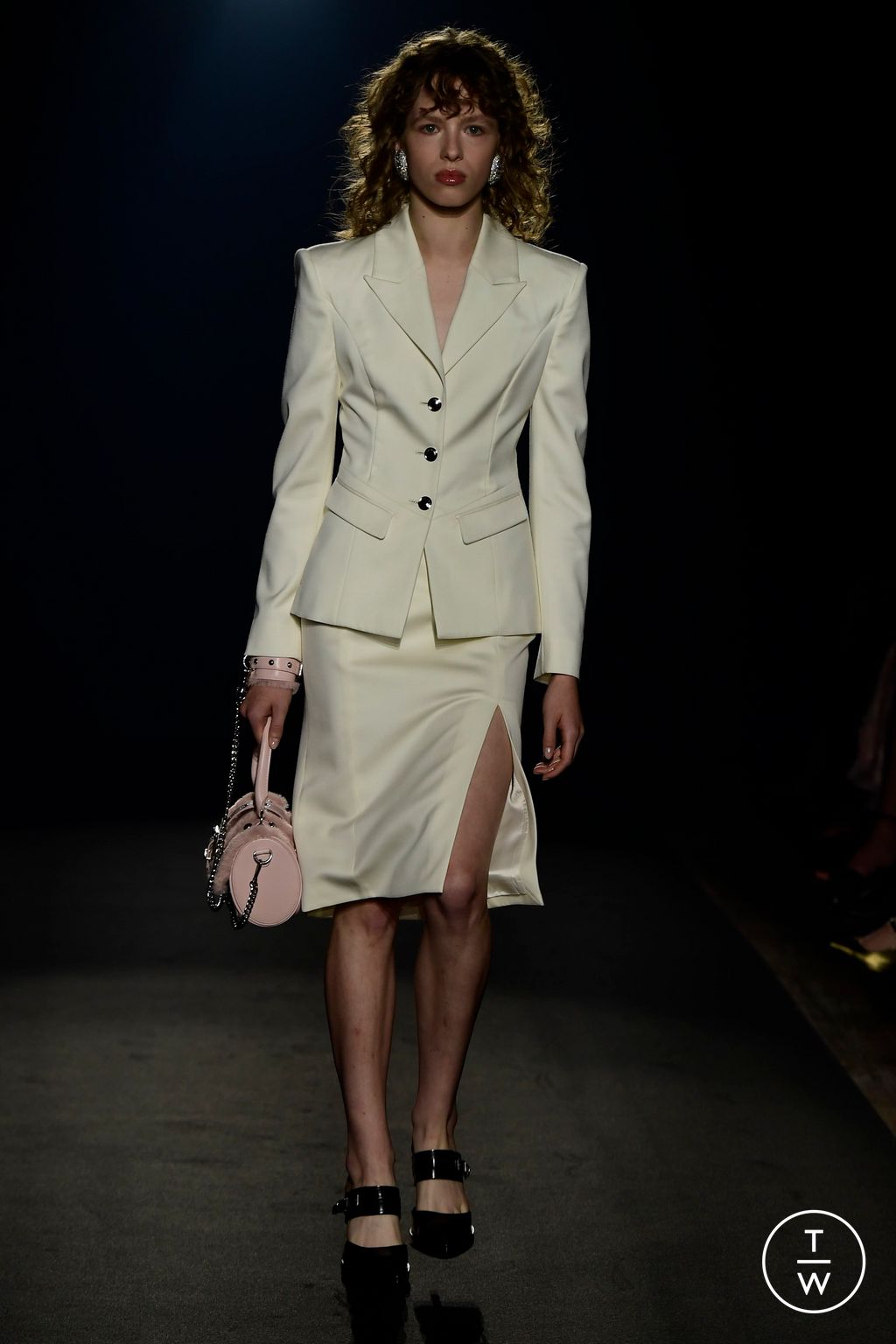 Fashion Week Paris Spring/Summer 2024 look 7 from the Alessandra Rich collection womenswear