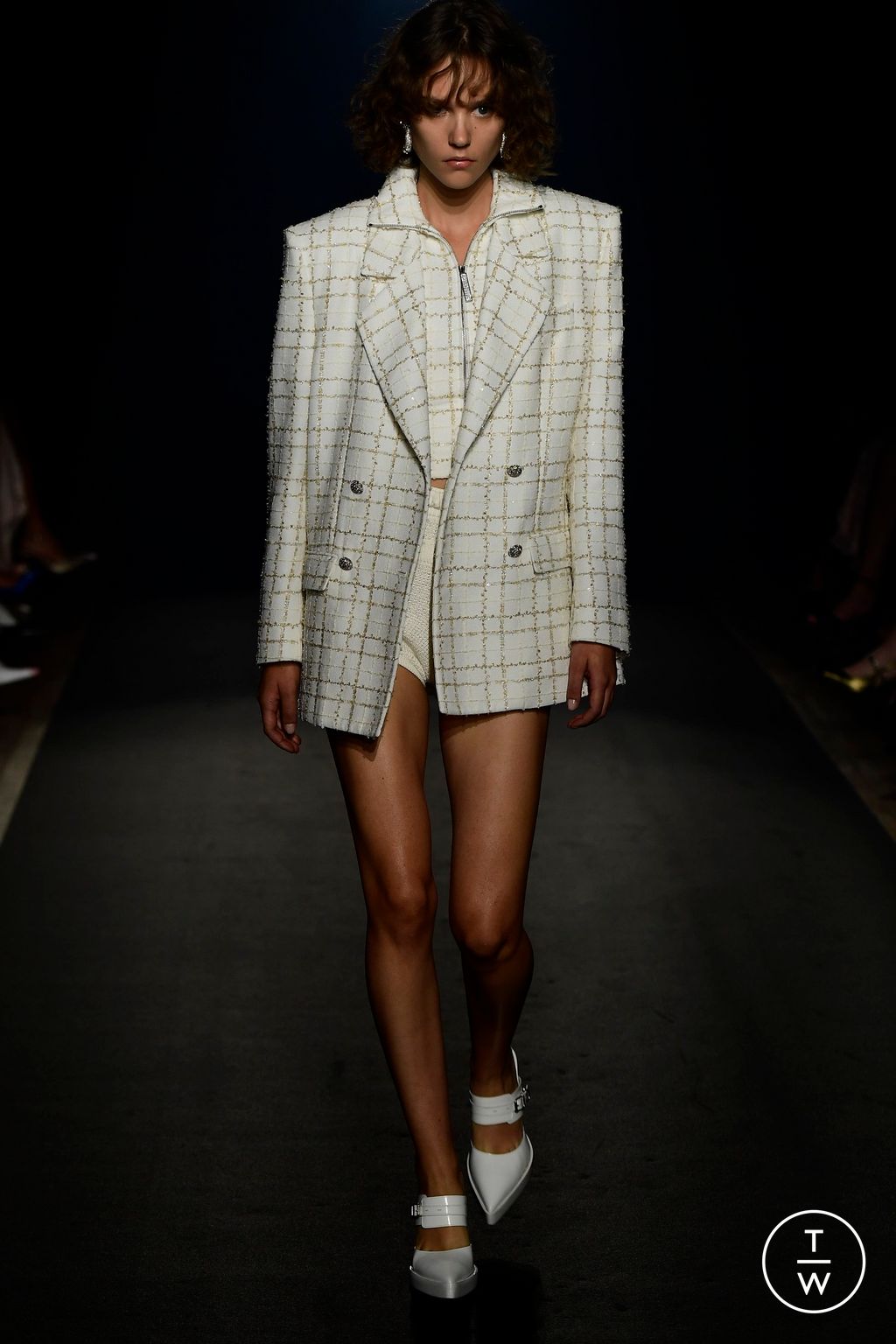 Fashion Week Paris Spring/Summer 2024 look 13 from the Alessandra Rich collection womenswear