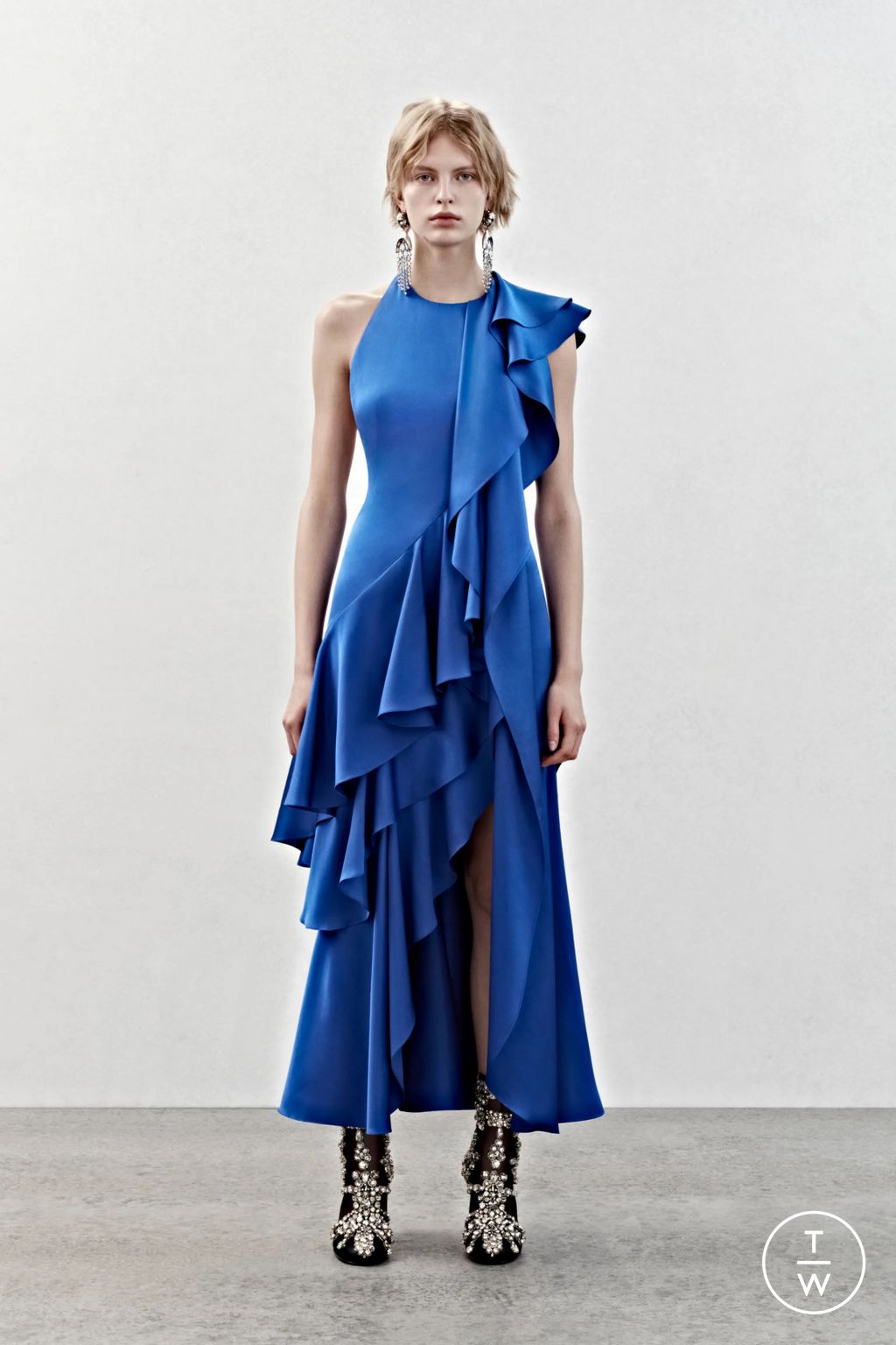 Fashion Week London Pre-Fall 2023 look 35 de la collection Alexander McQueen womenswear