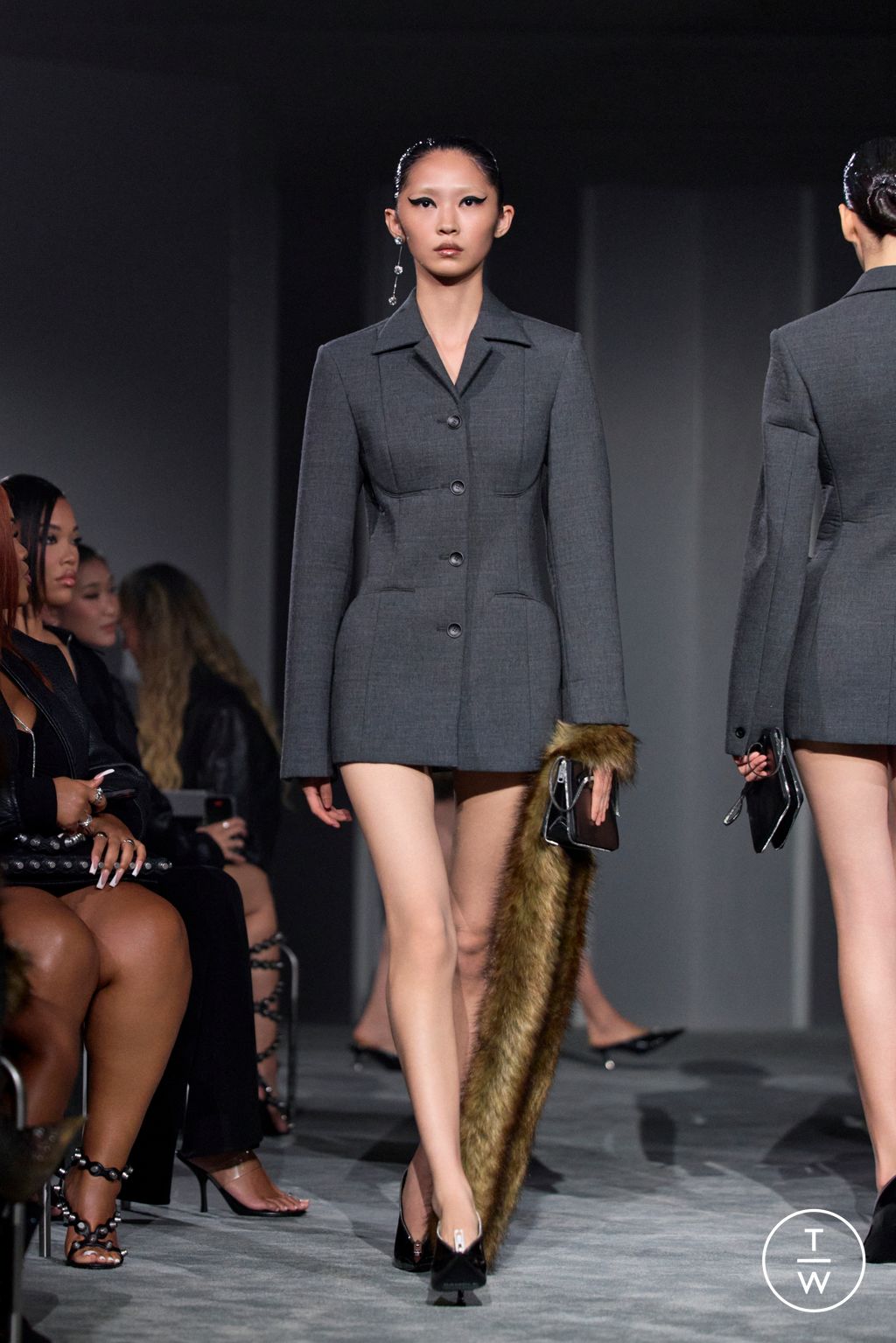 Fashion Week New York Spring/Summer 2026 look 5 from the Alexander Wang collection womenswear