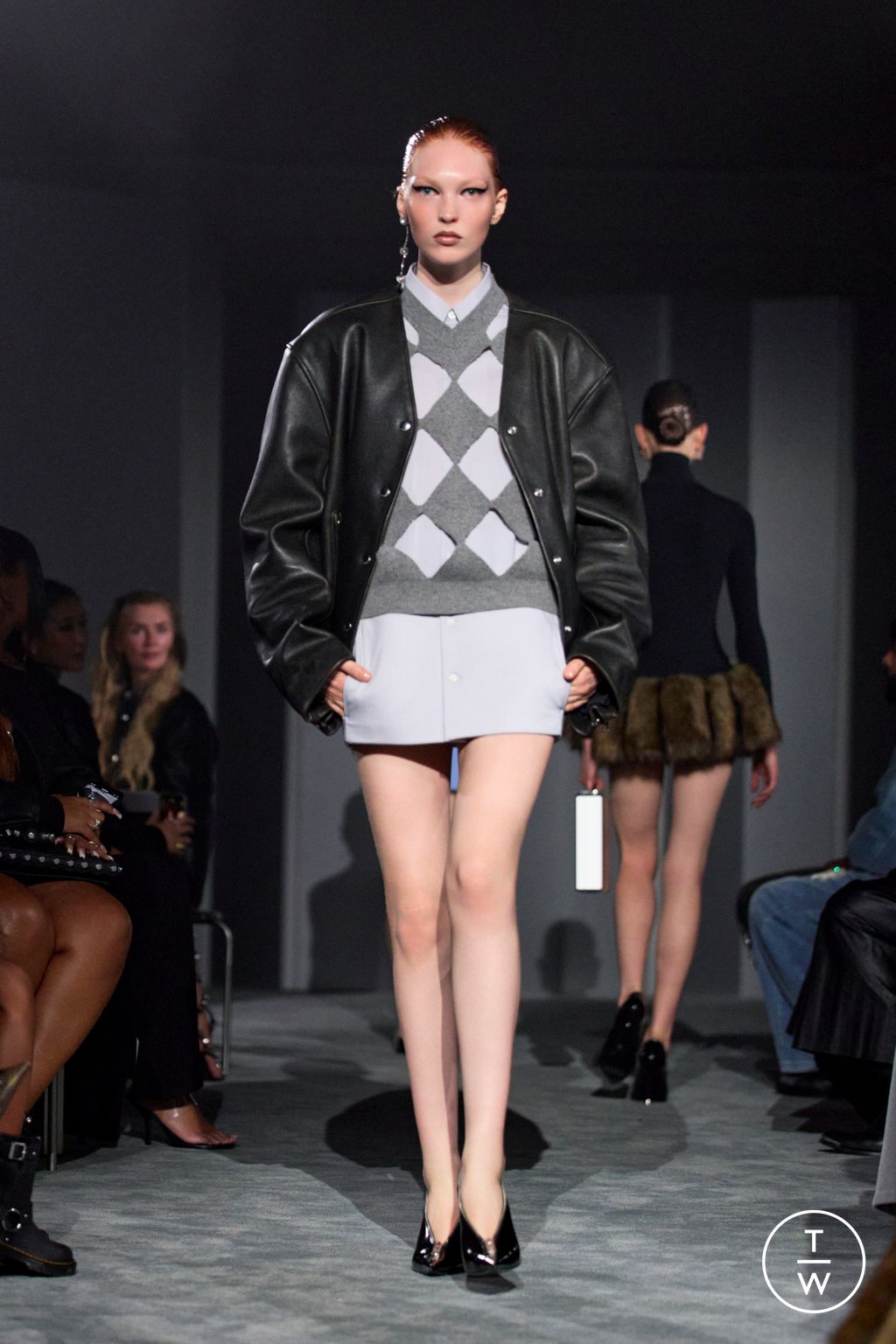 Fashion Week New York Spring/Summer 2026 look 9 from the Alexander Wang collection womenswear
