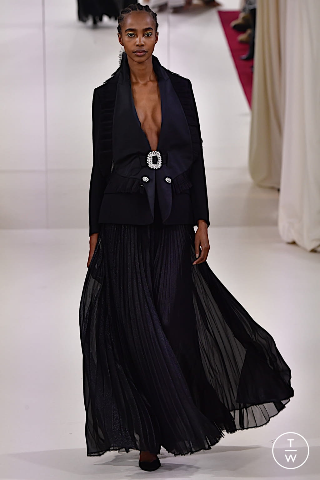 Fashion Week Paris Spring/Summer 2022 look 20 de la collection Alexis Mabille couture