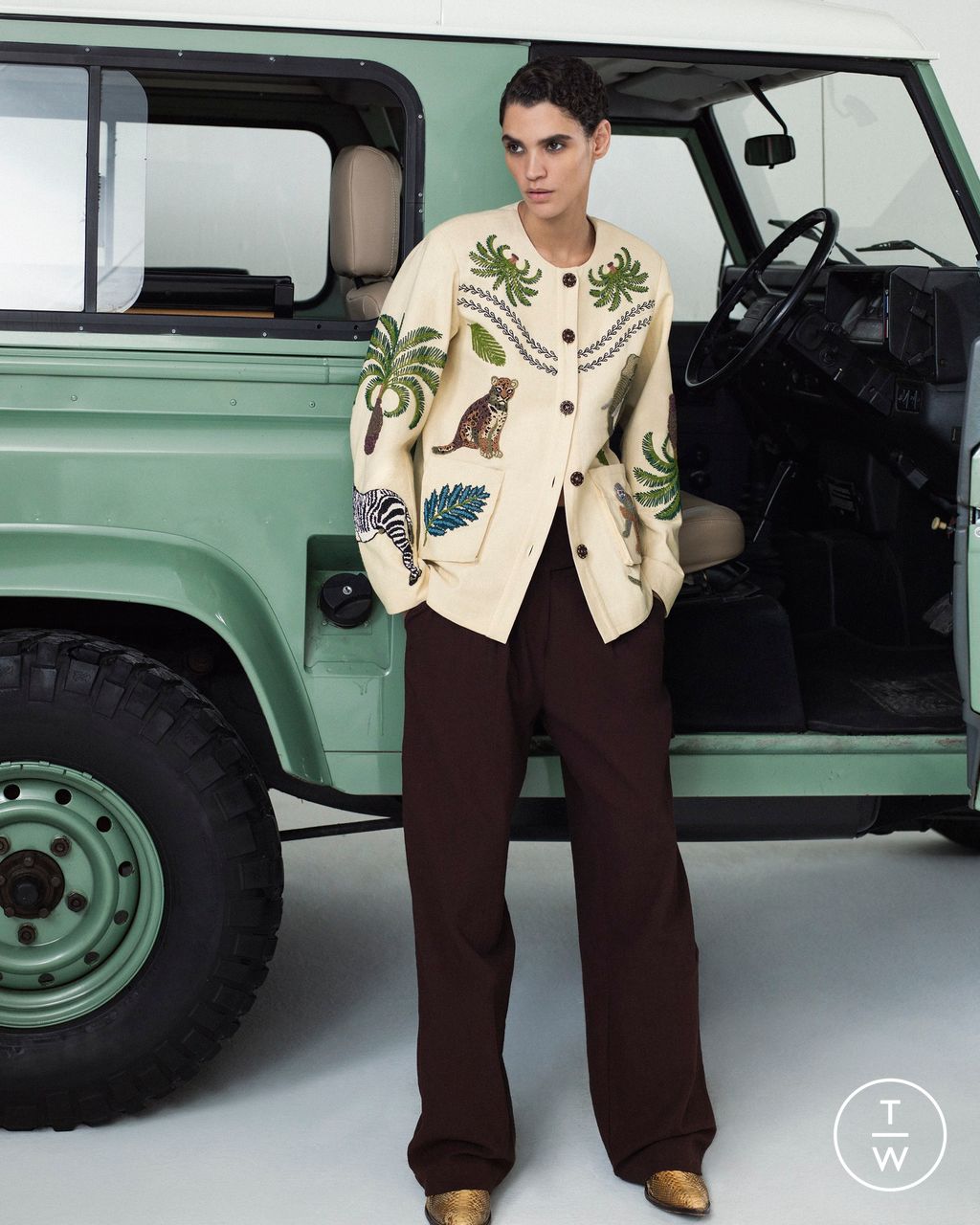 Fashion Week New York Fall/Winter 2026 look 7 from the Alix of Bohemia collection womenswear