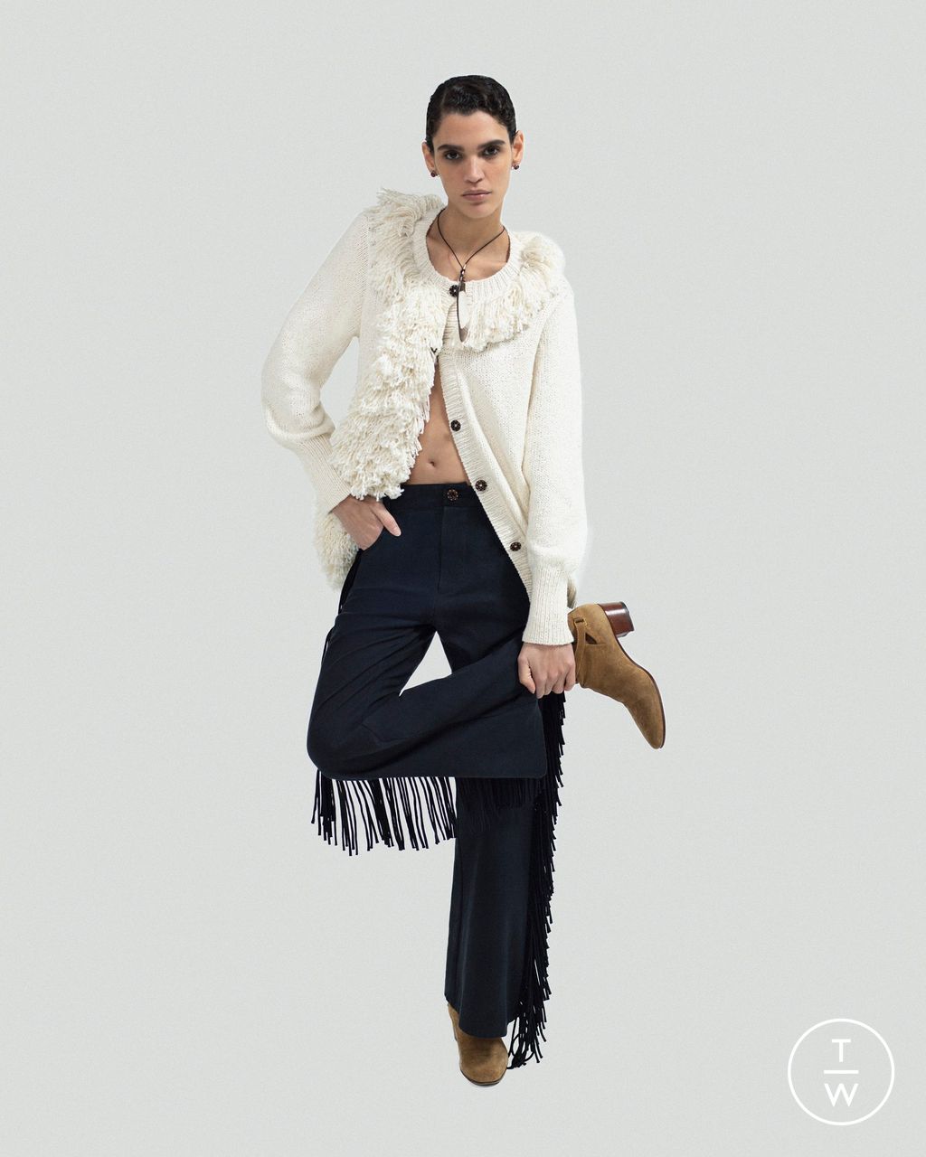 Fashion Week New York Fall/Winter 2026 look 9 from the Alix of Bohemia collection womenswear