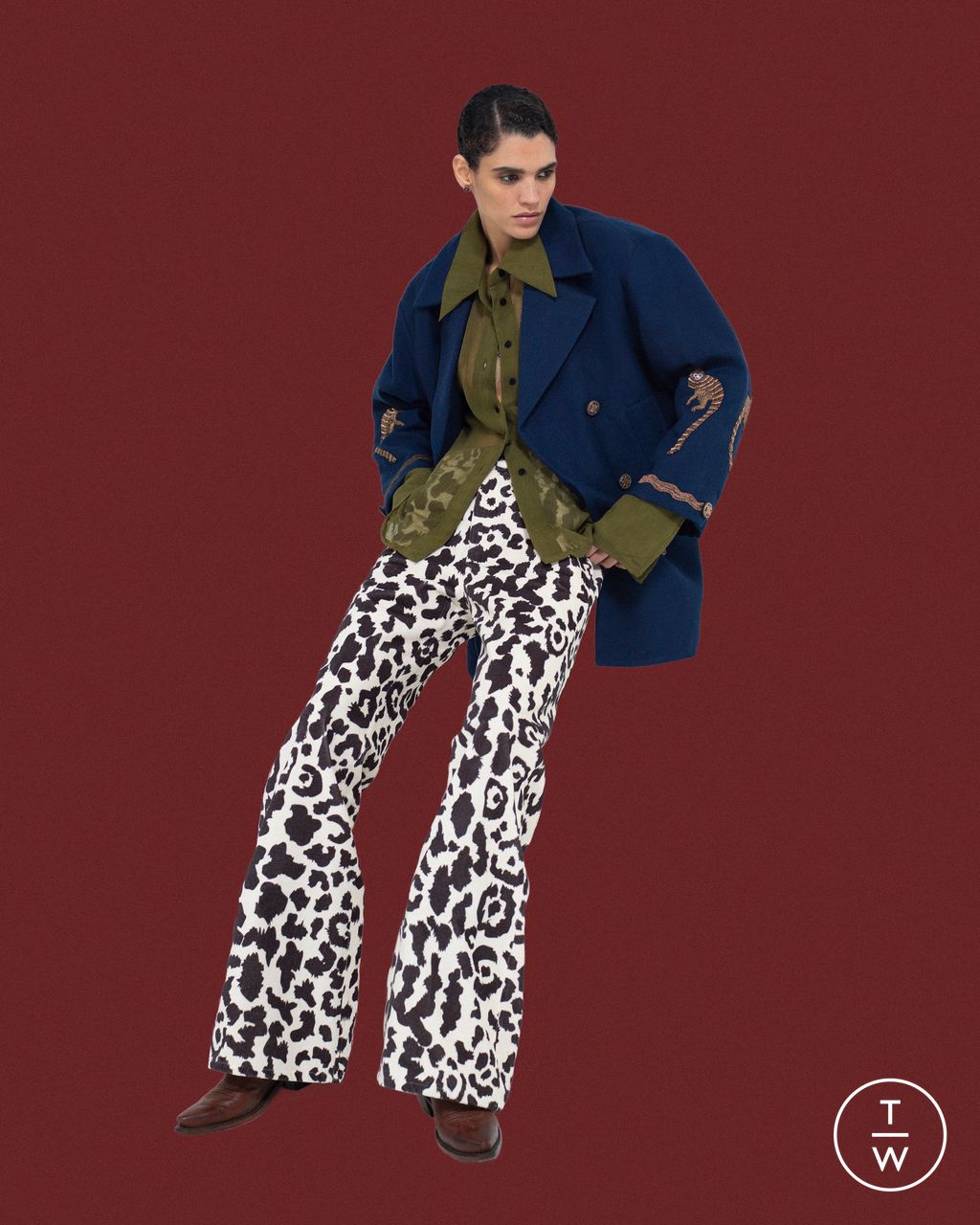 Fashion Week New York Fall/Winter 2026 look 18 from the Alix of Bohemia collection womenswear