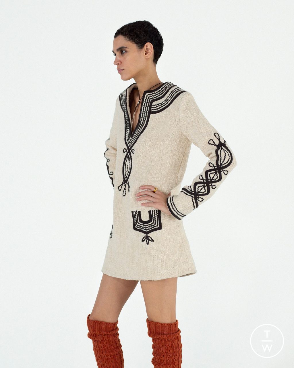 Fashion Week New York Fall/Winter 2026 look 28 from the Alix of Bohemia collection womenswear