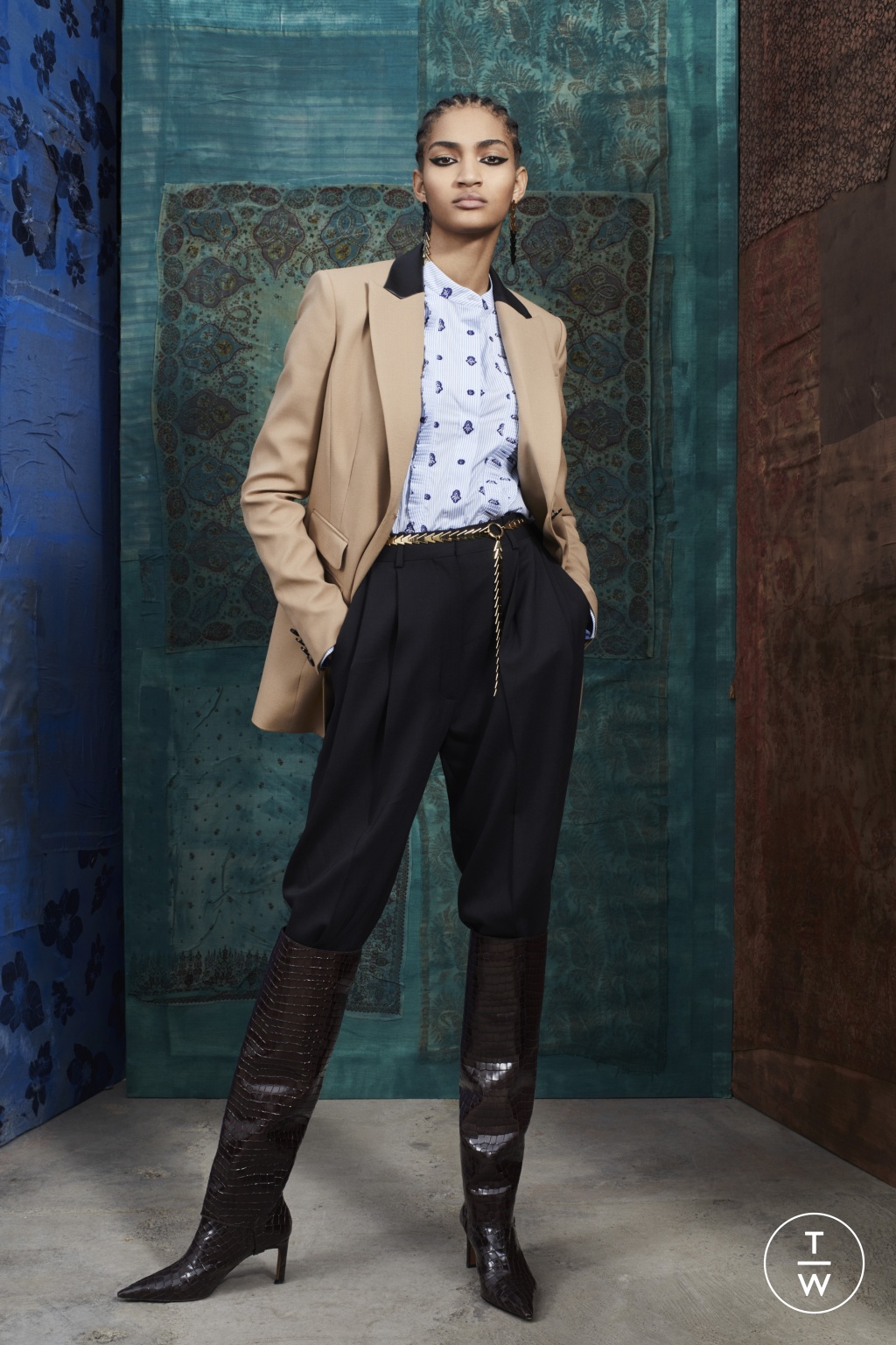 Fashion Week Paris Pre-Fall 2019 look 3 from the Altuzarra collection 女装